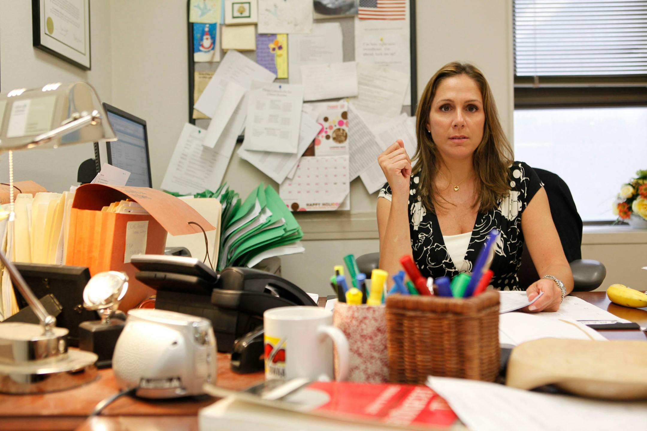 NEW YORK, NY - JUNE 29: Coleen Balbert, deputy chief of the New York City Sex Crimes Unit in New York, New York