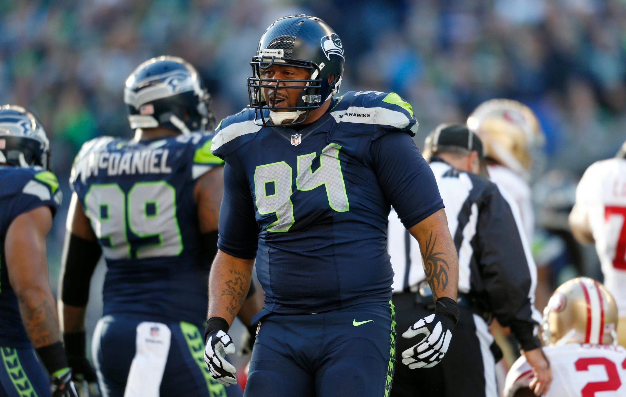 Seahawks defensive tackle Kevin Williams, who left the Vikings last summer, finally gets to play in the Super Bowl.