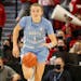 Alyssa Ustby, from Rochester Lourdes, has been an impact player for North Carolina again this season.
