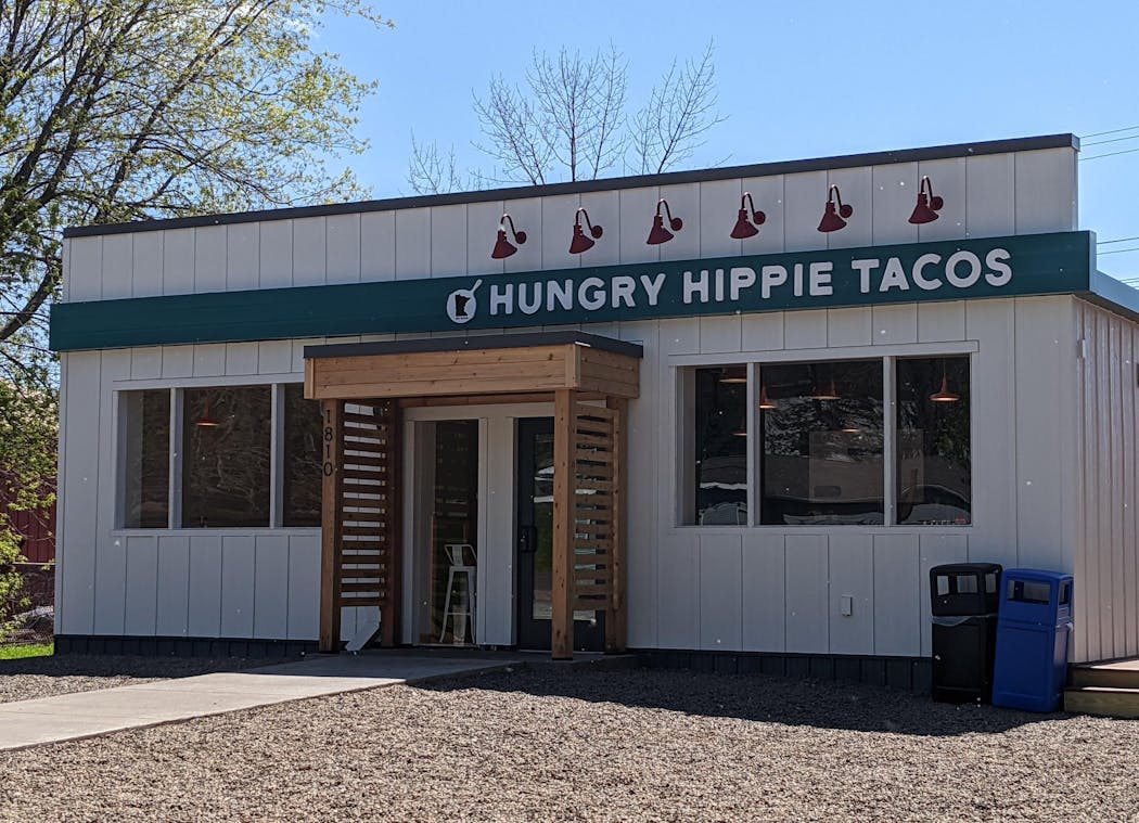 A second location of Hungry Hippie Tacos just opened in Duluth.
