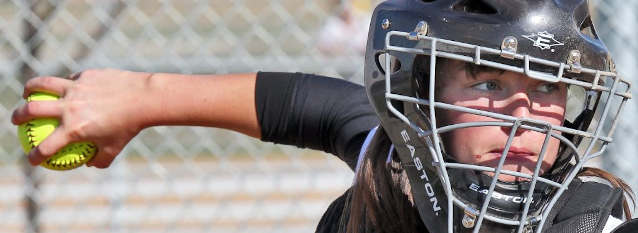 East Ridge's Taylor LeMay has become accomplished at reading pitchers, be it from the catching position or while digging into the batter's box. Star Tribune photo: Marlin Levison • mlevison@startribune.com