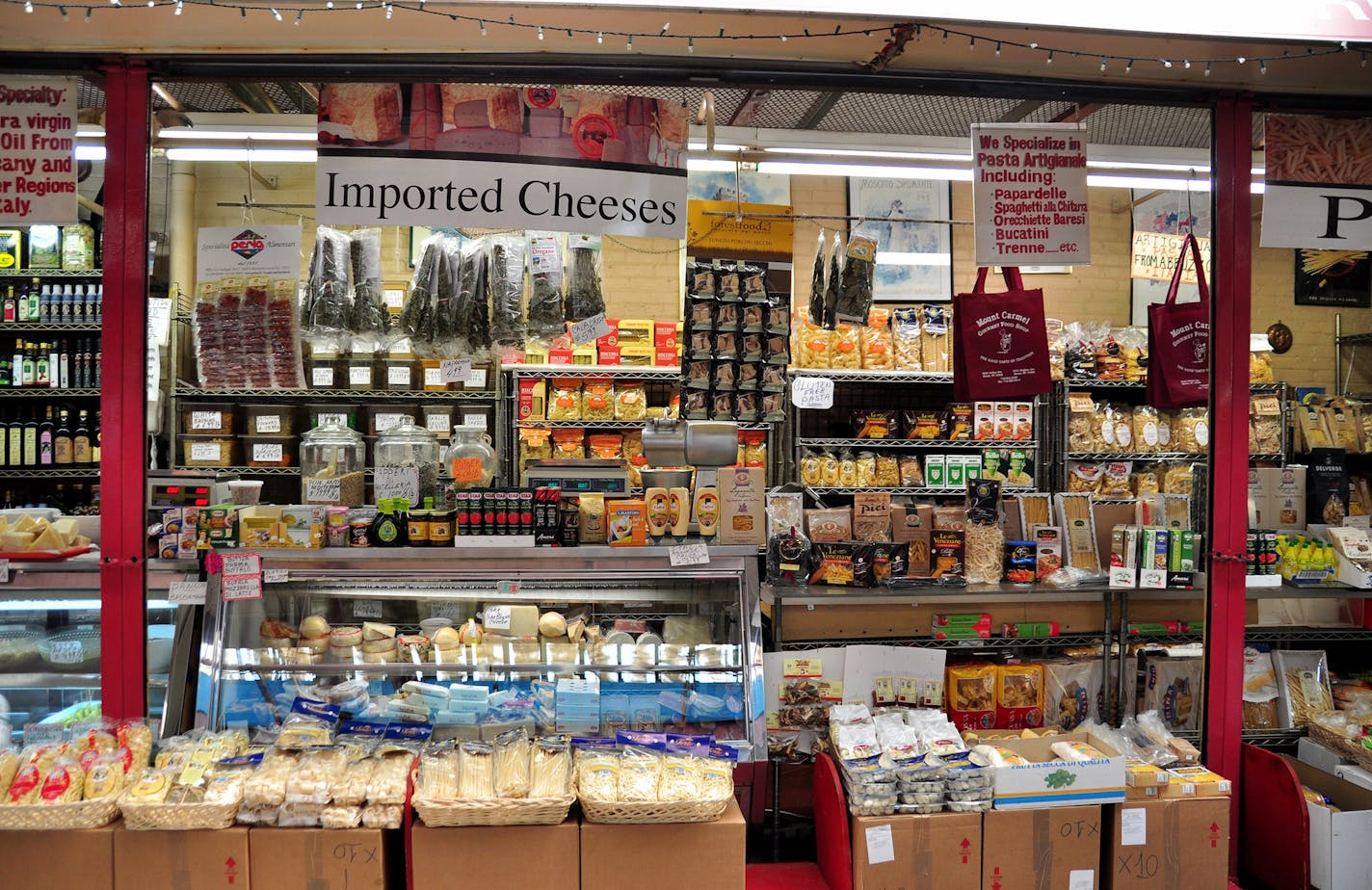 The Arthur Avenue Market specializes in Italian goods in the Bronx, New York City. Photo by Stacy Brooks, special to the Star Tribune