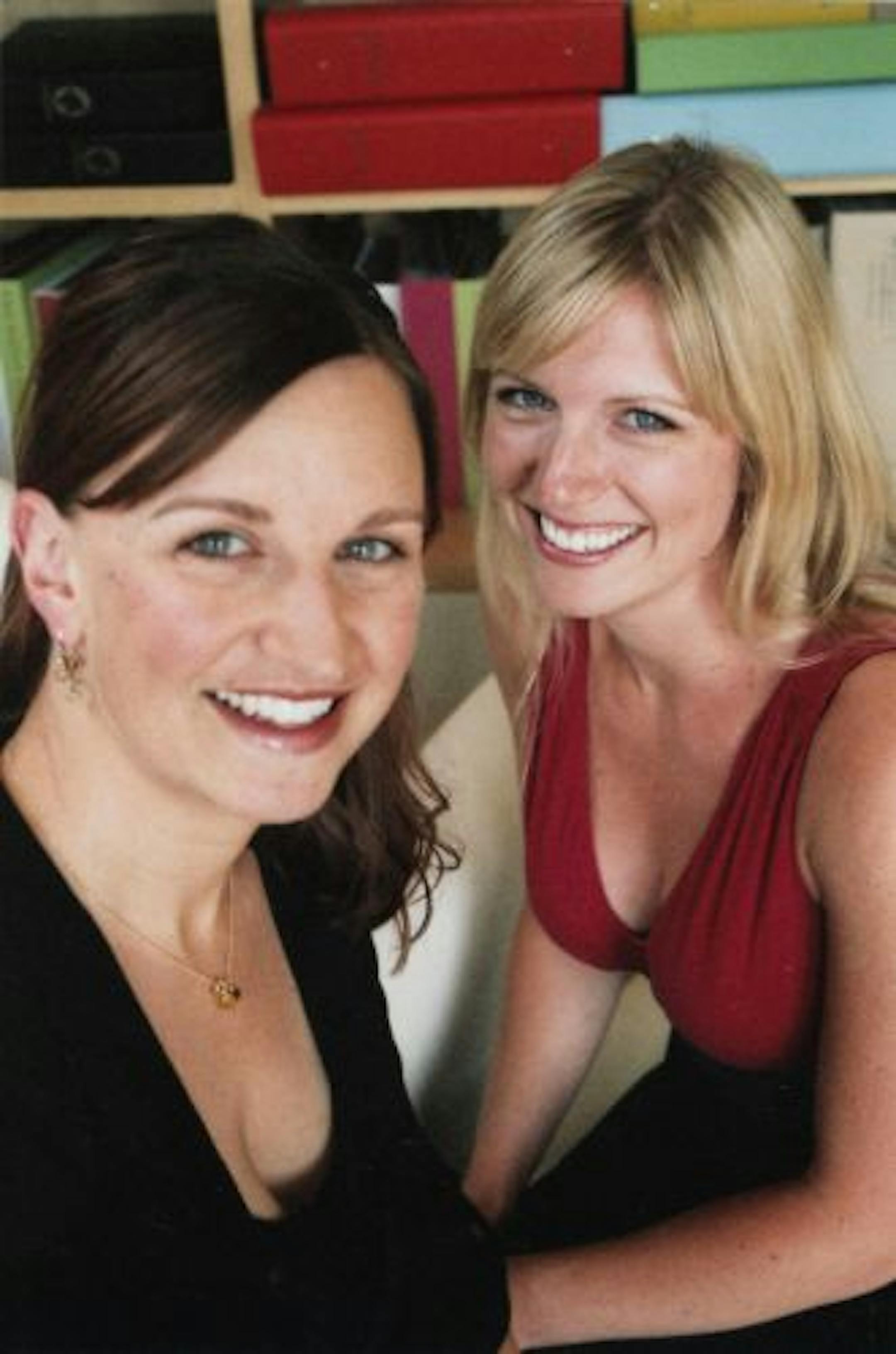 Erica Marsden(left) and Patty Zgonc have built a thriving business out of custom-designed invitations and announcements.