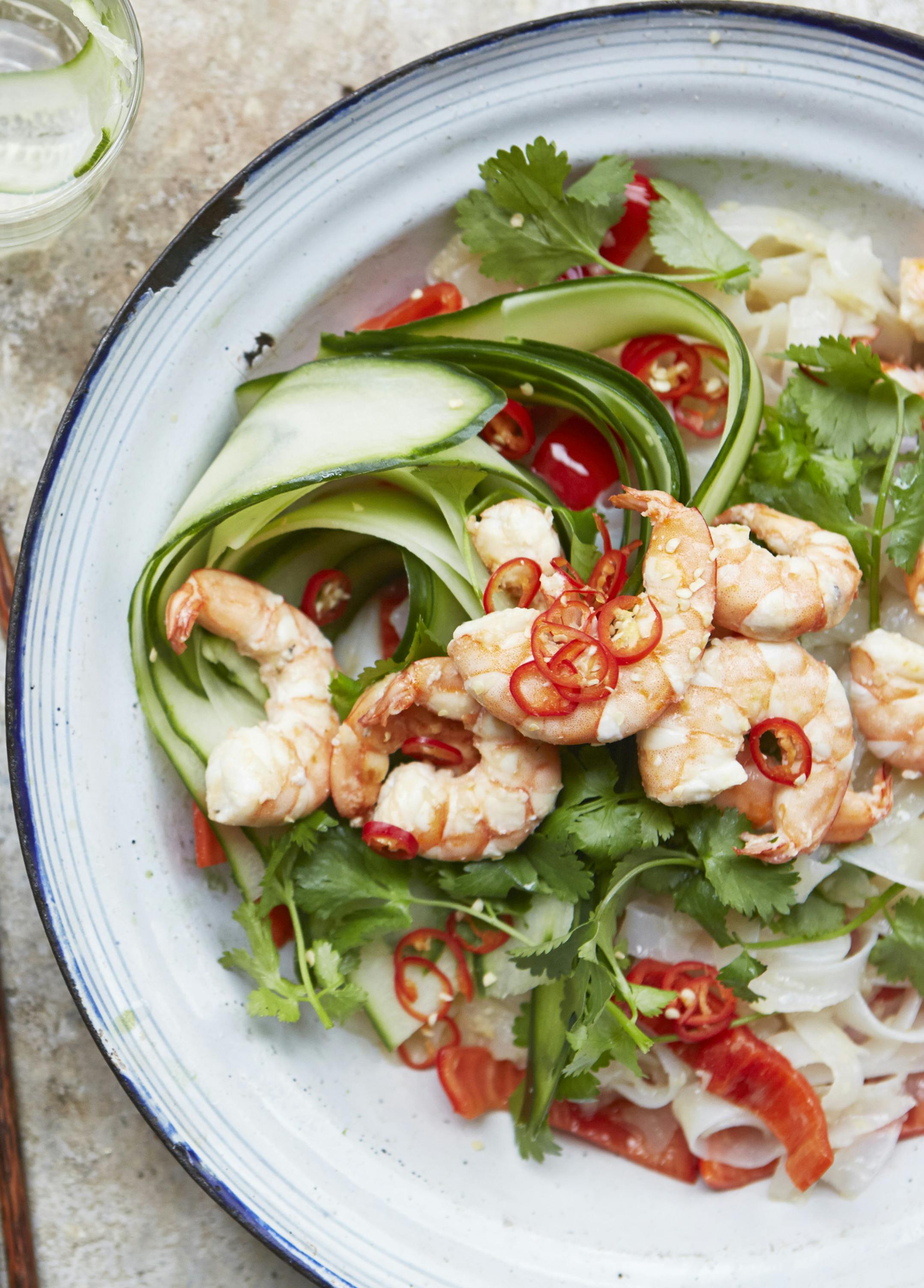 Prawn and Boodle Salad from"Around the World in 120 Salads"