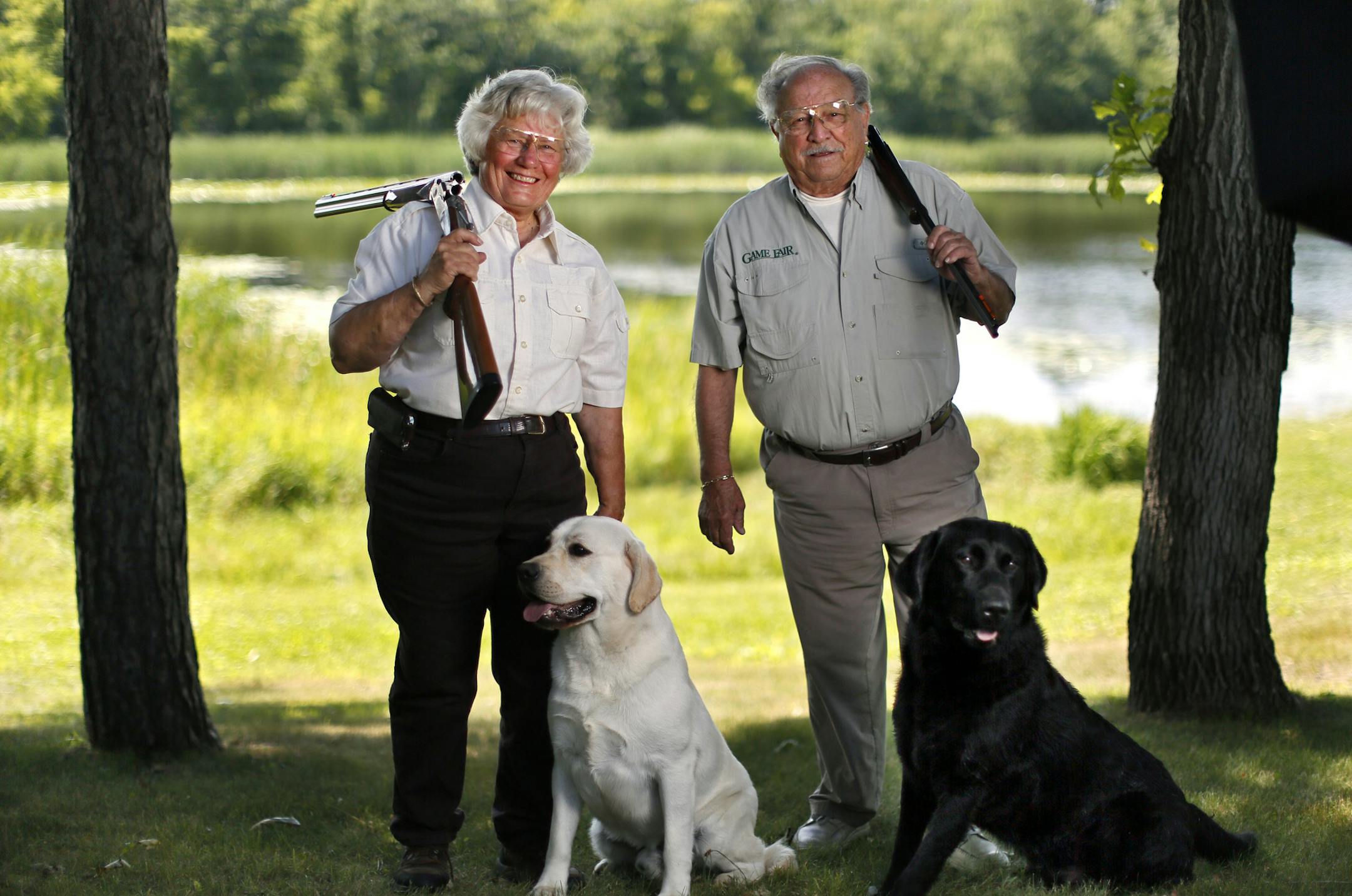Loral I and Chuck Delaney, owners and promoters of Game Fair in Anoka, which opens Friday 8/9 for a six day run. BRIAN PETERSON &#x201a;&#xc4;&#xa2; brianp@startribune.com Anoka, MN - 08/02//2013