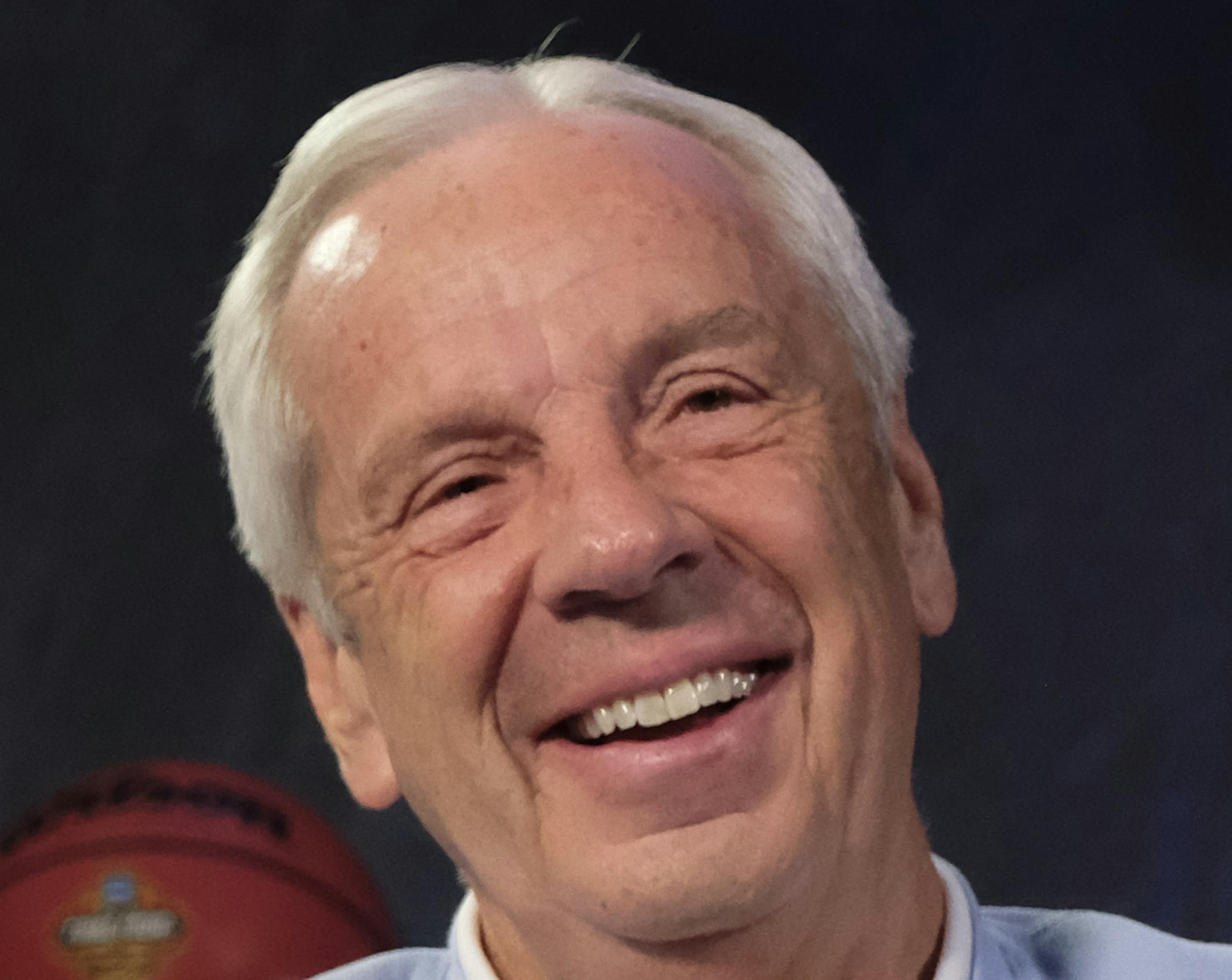 North Carolina head coach Roy Williams
