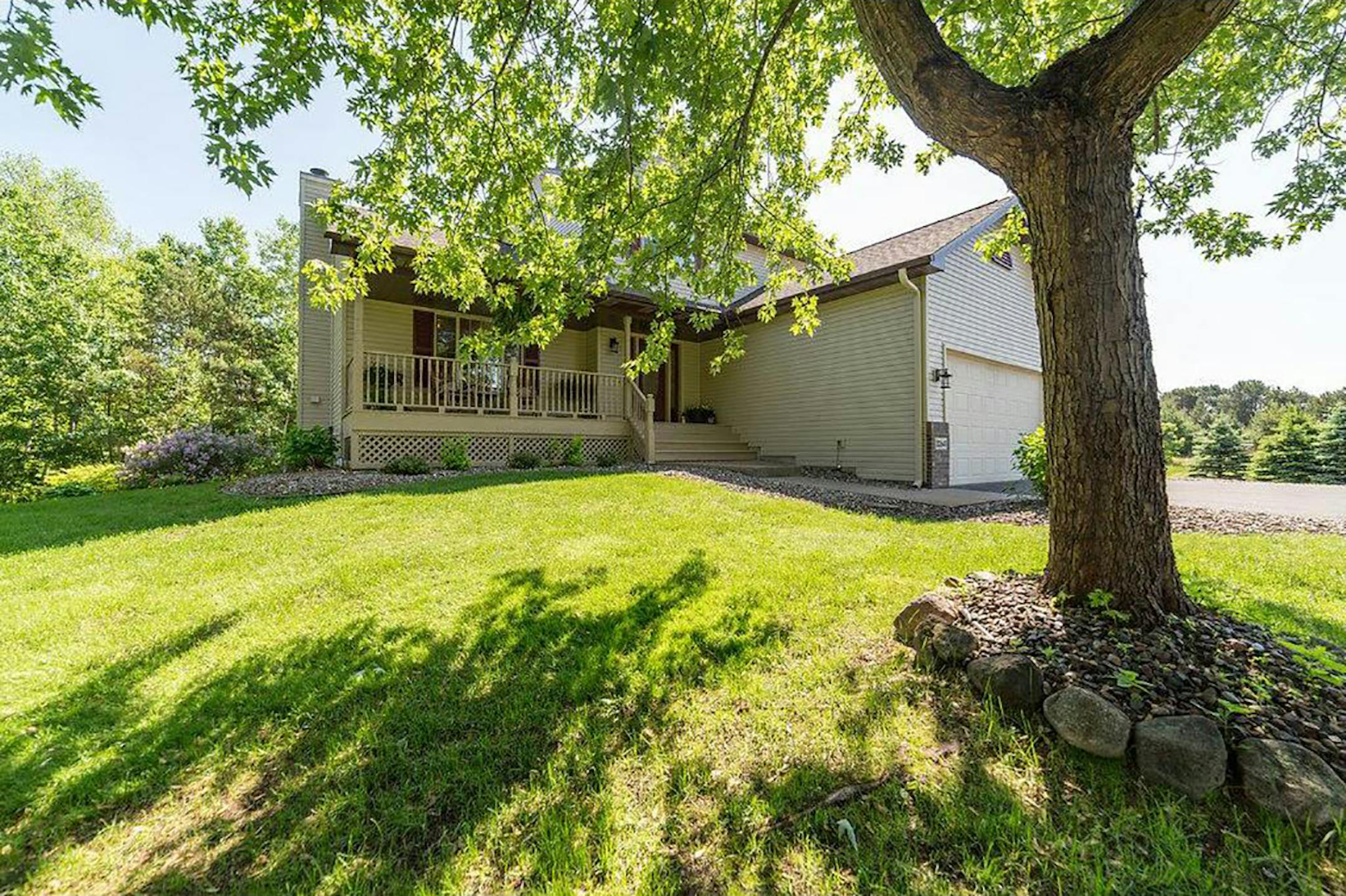 East Bethel
Built in 2000, this four-bedroom, two-bath house has 2,739 square feet and features three bedrooms on one level, fireplace, stainless steel kitchen appliances, full finished walkout basement, deck, porch and three-car attached garage on a 2.8-acre lot. Listed by Scott Manning, Realty Group, 612-290-6031.