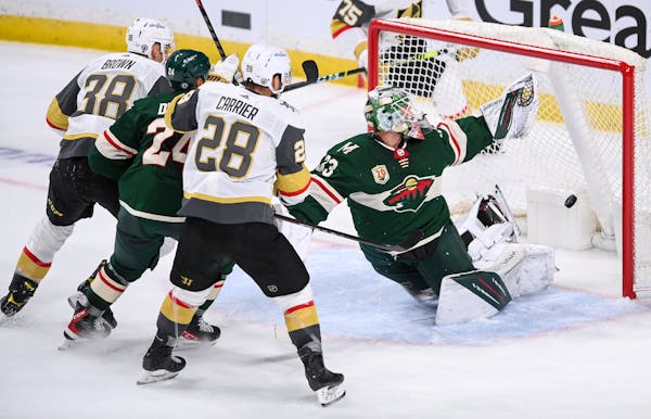 Wild goes cold as ice as Vegas skates away with 5-2 win in Game 3