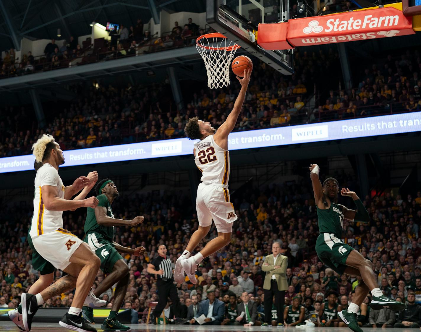 Sophomore Gabe Kalscheur said of the Gophers' situation: "We know we only have so many games left."