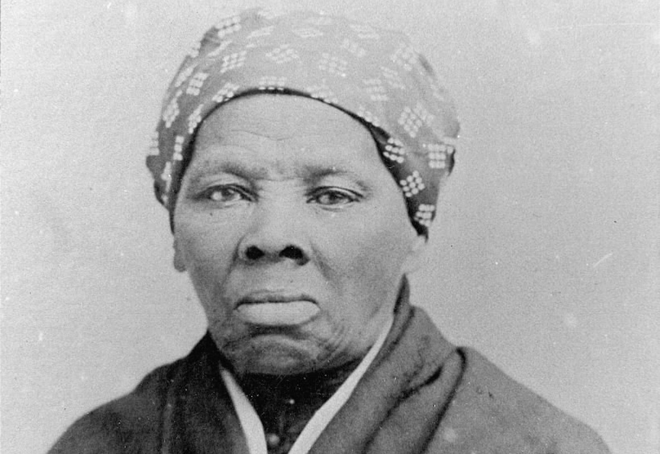 Harriet Tubman in a photo believed taken around 1908.
