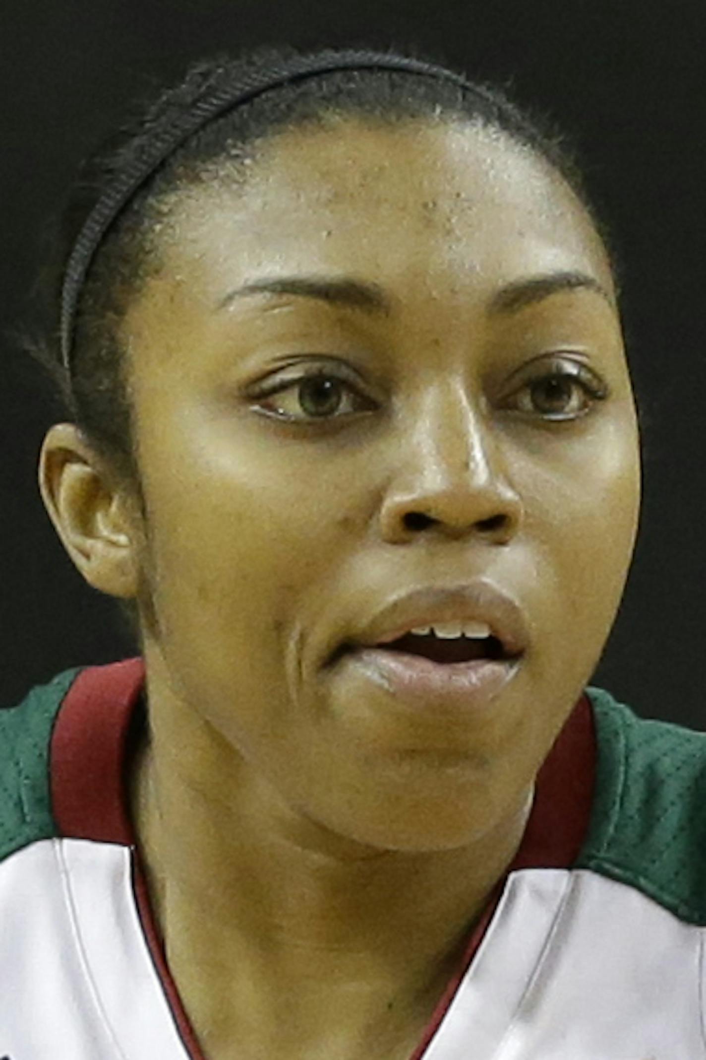 Seattle Storm's Renee Montgomery in action against the Minnesota Lynx in a WNBA basketball game Thursday, June 25, 2015, in Seattle. (AP Photo/Elaine Thompson) ORG XMIT: OTK