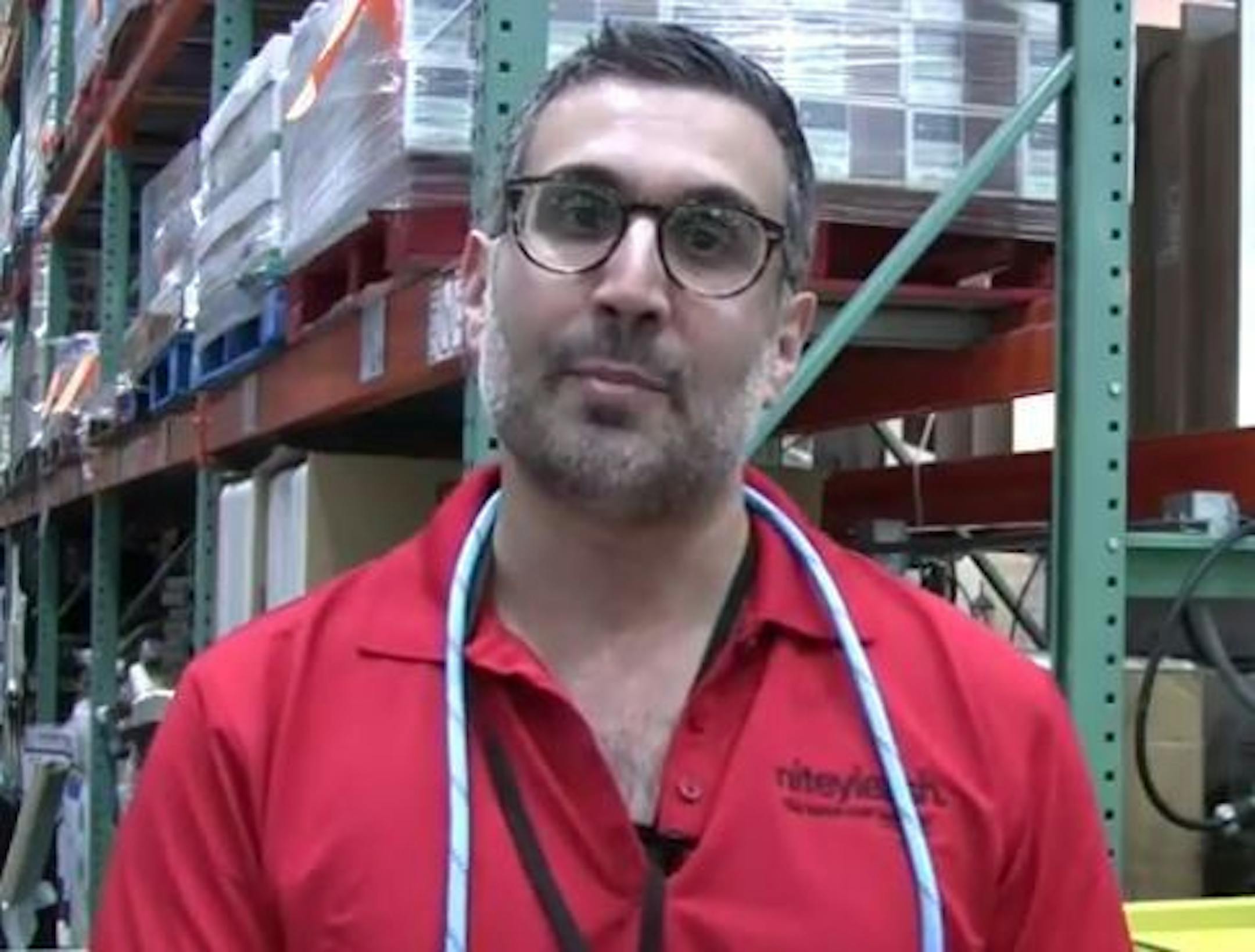 Joseph Hassan said it took about five years between coming up with the idea for Nitey Leash and holding the product.