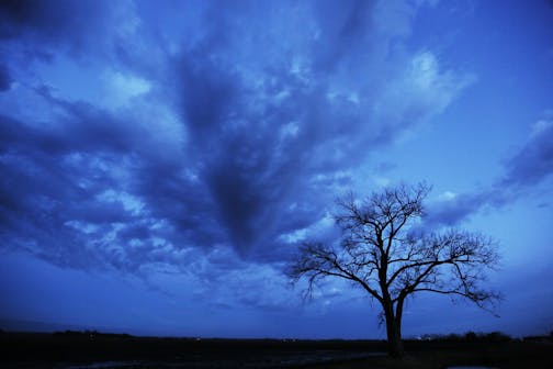 The open sky of the western prairie is like an open canvass for the clouds to paint, constantly changing and creating new art.