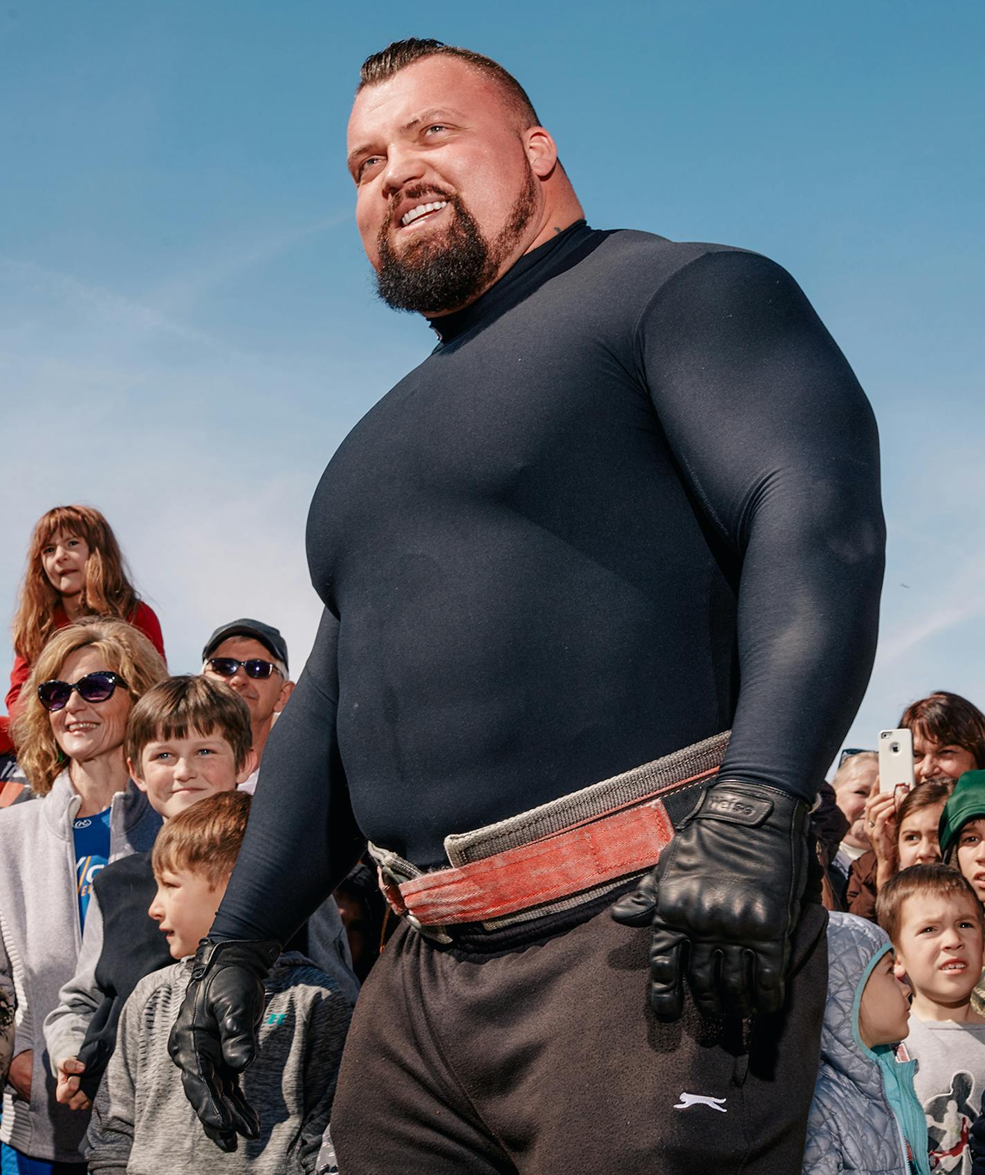 Photo by David Brandon Geeting/History
Eddie Hall is among the competitors for &#x201c;The Strongest Man In History."