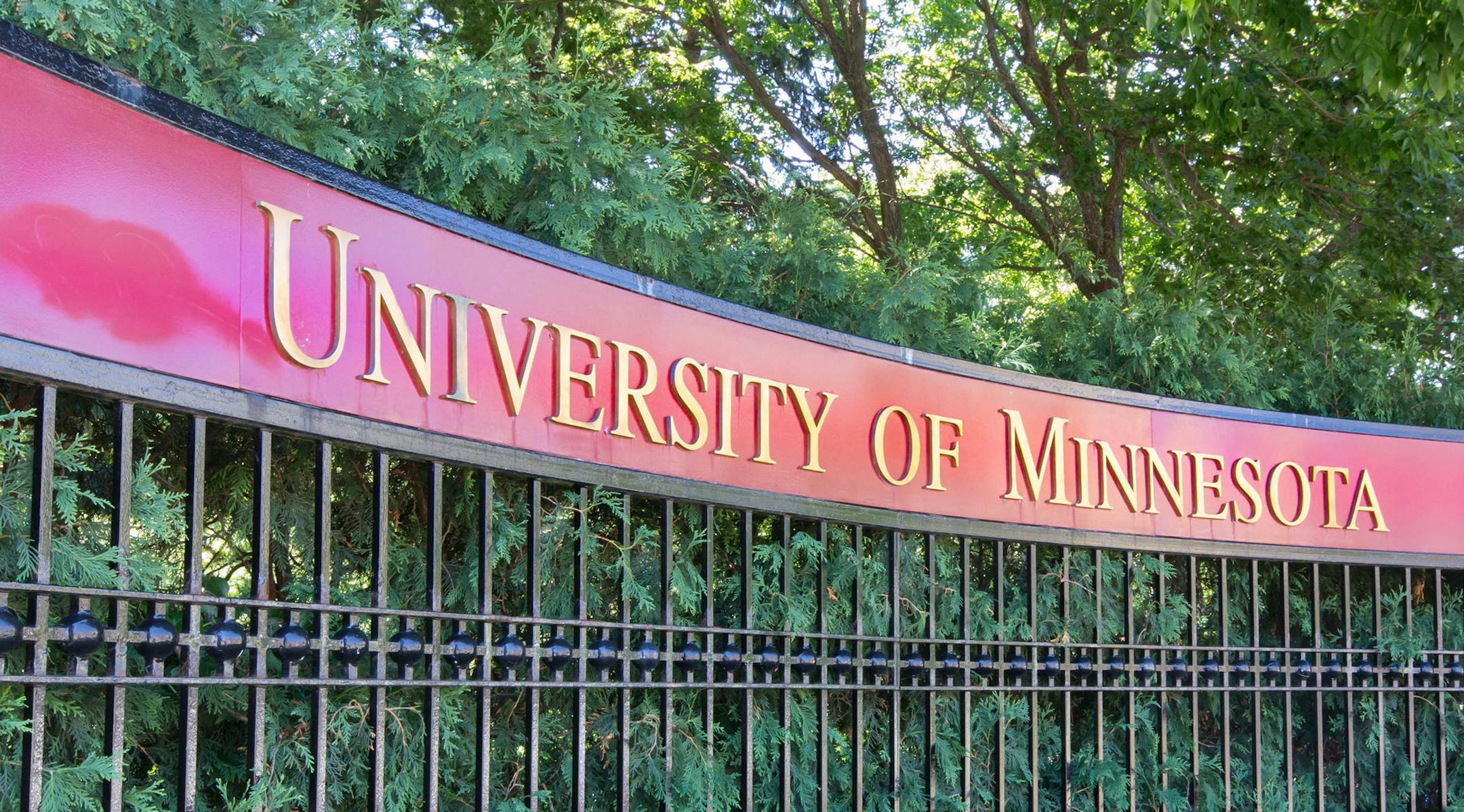 iStockphoto.com
Entrance to the campus of the University of Minnesota