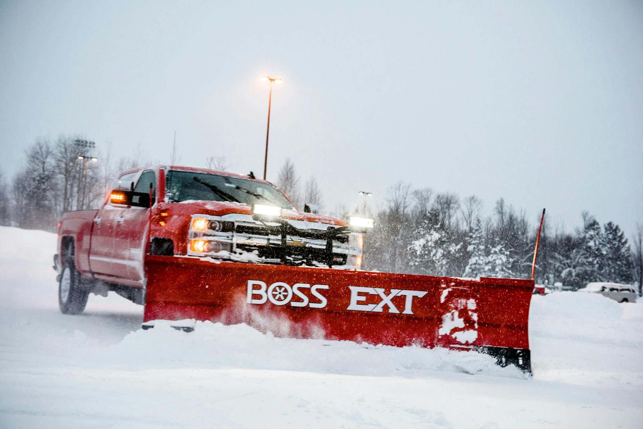 A poor snow season impacted sales of Boss snow equipment. (Provided photo)