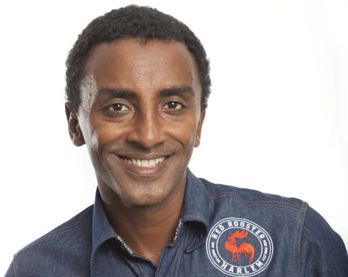 Today Marcus Samuelsson has 11 restaurants, seven cookbooks and enough TV appearances to make him a familiar face to those not even born when he first