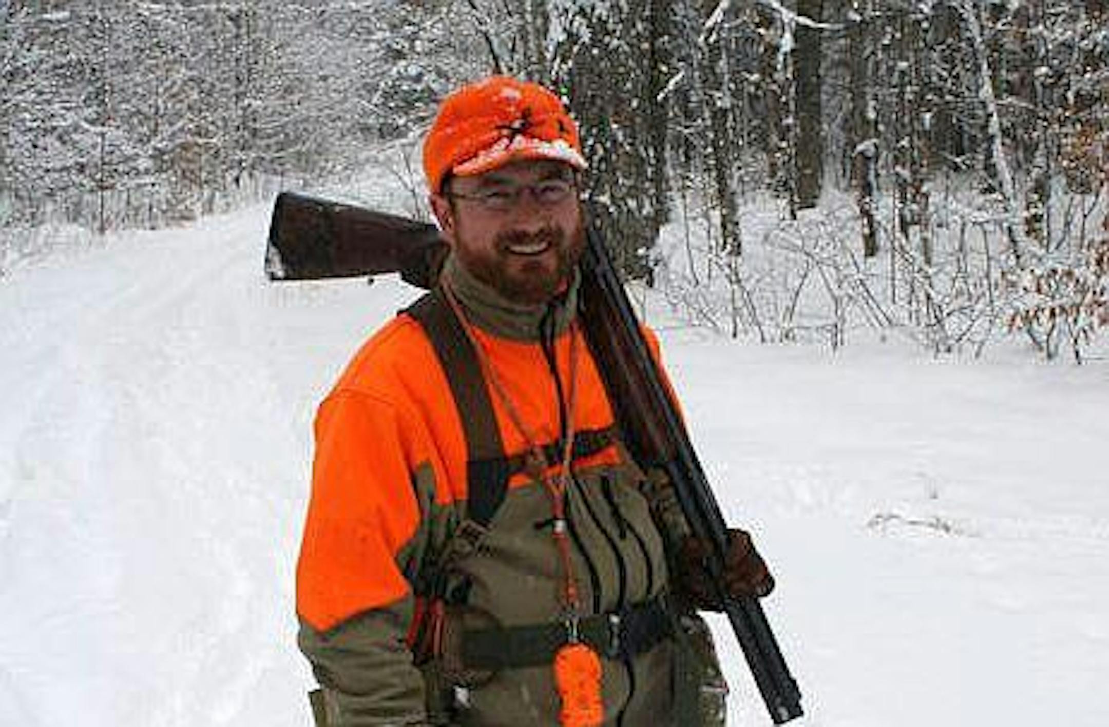 The author found it easier to chase grouse in the forest snow, compared to the big drifts of the prairie snow this holiday season.