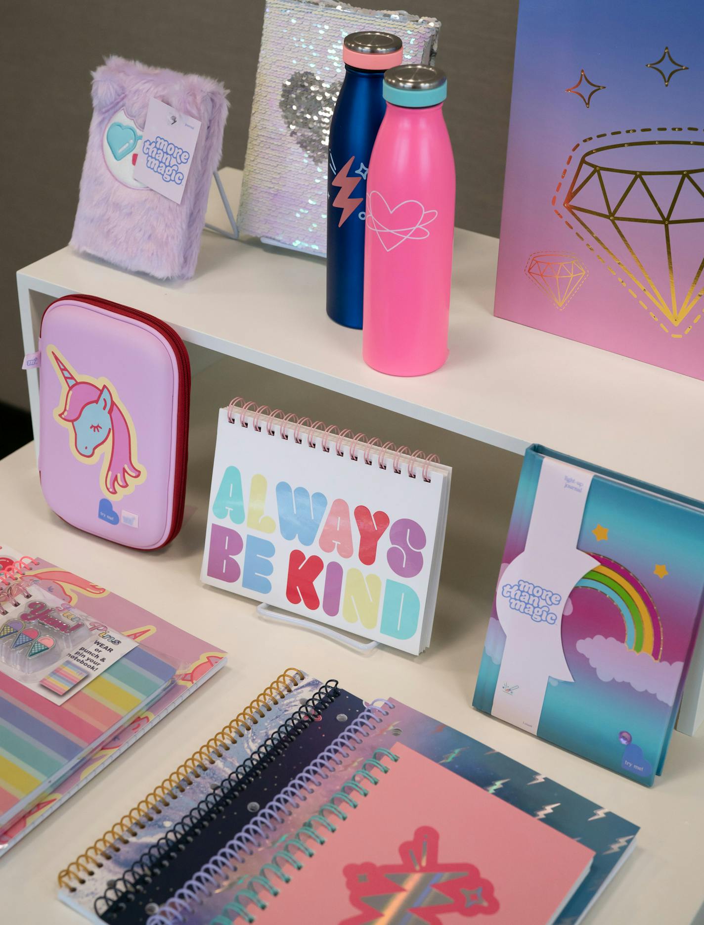 Target's new More Than Magic line aimed at tween girls. ] GLEN STUBBE &#x2022; glen.stubbe@startribune.com Wednesday, July 10, 2019 Back-to-school time. Target is launching its first "full" brand aimed at "tween" girls. It includes school supplies, locker decor, apparel & accessories, jewelry, electronics, bath and beauty. We'll roll in other retailers, national trends. Jill Sando - Senior VP, Merchandise Manager, will show us the new brand. It's on mannequins and in "curated displays."