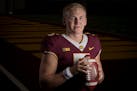Gophers true freshman Zack Annexstad made an eight-month climb up the depth chart and earned the starting quarterback job for the Aug. 30 season opene