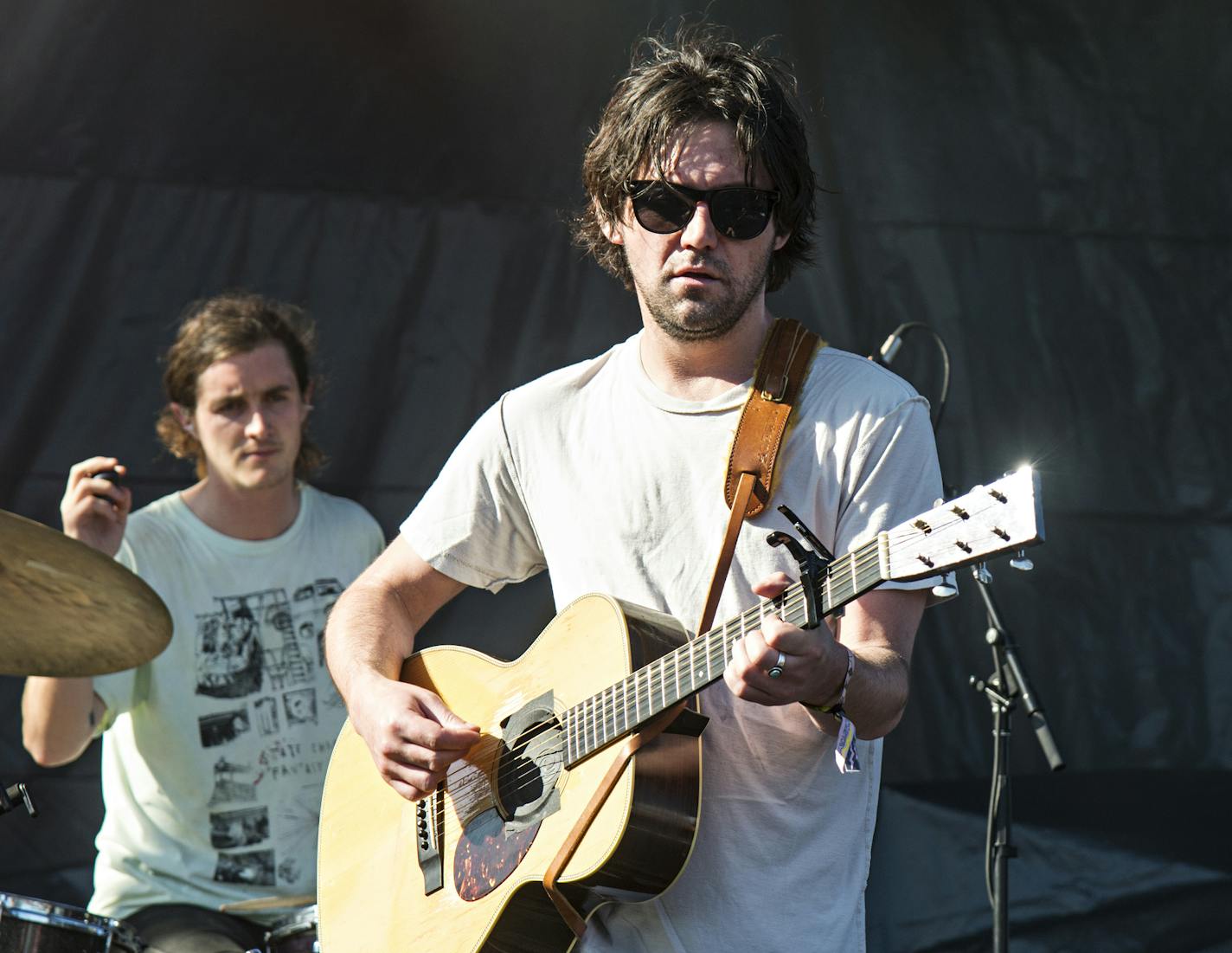 Conor Oberst performs during Forecastle Music Festival at Waterfront Park on Sunday July 16, 2017, in Louisville, Ky. (Photo by Amy Harris/Invision/AP) ORG XMIT: INVW