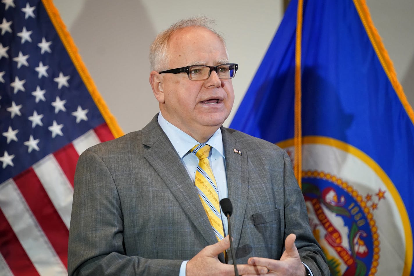 "The most important thing Minnesotans can do to stop the spread of COVID-19 is to stay home," Gov. Tim Walz said in a statement.