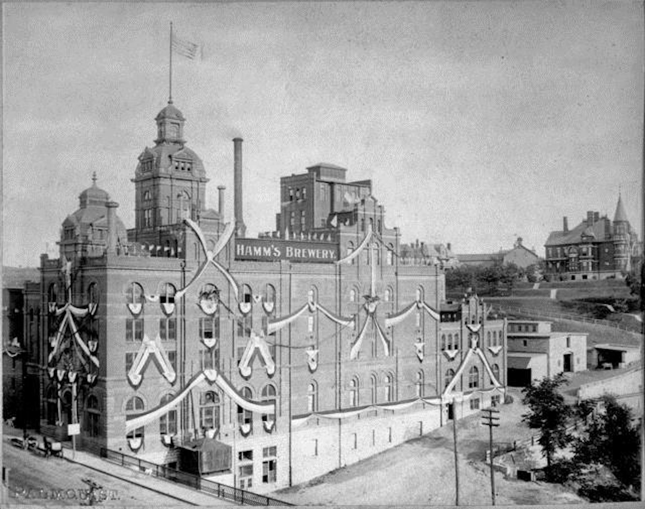 Hamm's brewhouse, 1900