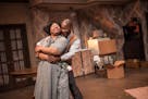 Dana Lee Thompson and Doc Woods star as Ruth and Walter Lee Younger in Lyric Arts' production of "A Raisin in the Sun."