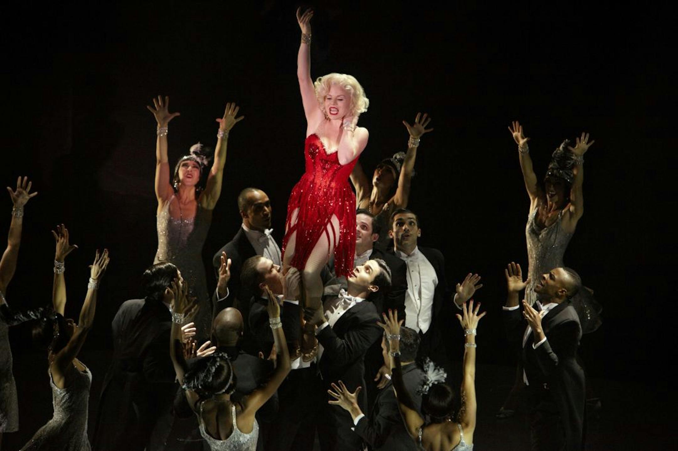 It's showtime: Broadway star Megan Hilty as aspiring Broadway star Ivy Lynn in "Smash."