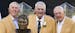 Former Vikings center Mick Tingelhoff was inducted into the NFL Hall of Fame Saturday night in Canton Ohio. Presenter former Quarterback Fran Tarkento