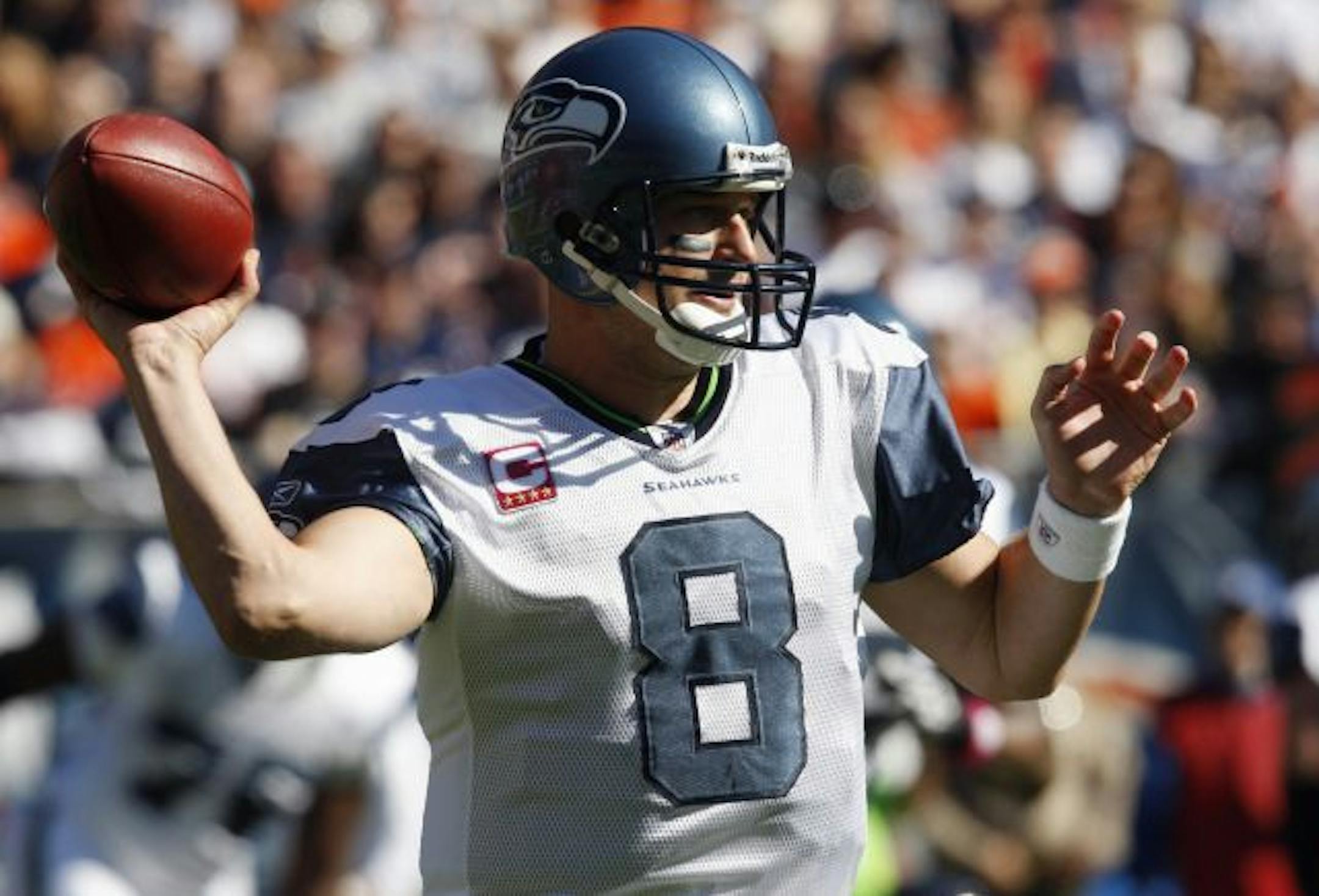 Seattle Seahawks quarterback Matt Hasselbeck