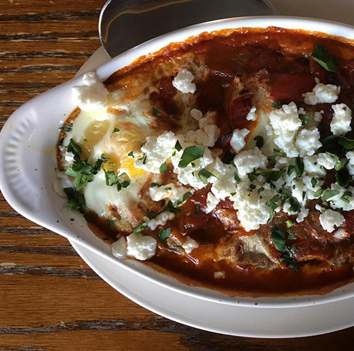 Shakshuka from Fig + Farro Rick Nelson