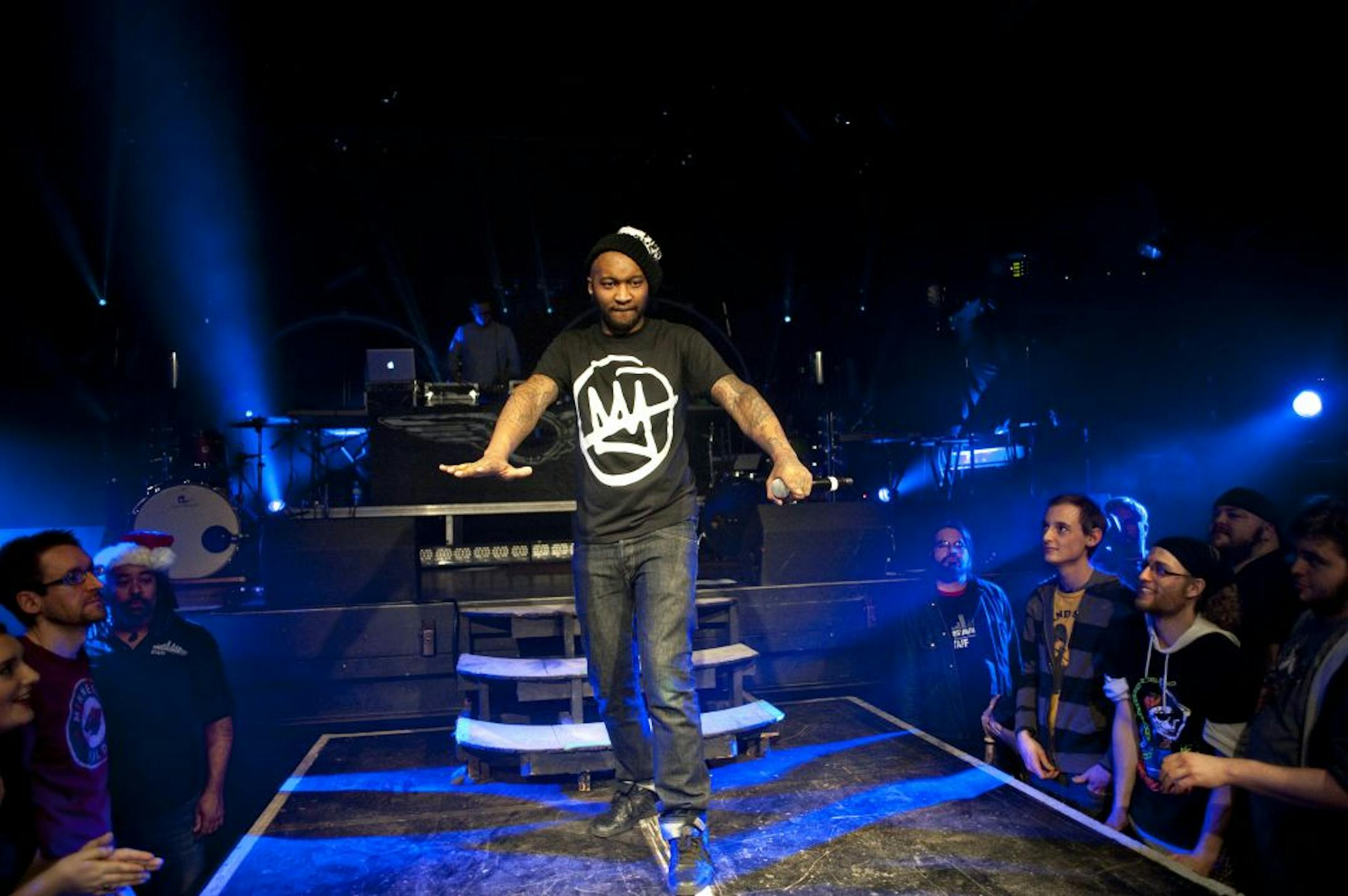 P.O.S. performed at the Doomtree Blowout VIII at First Avenue on Dec. 14 at First Avenue.