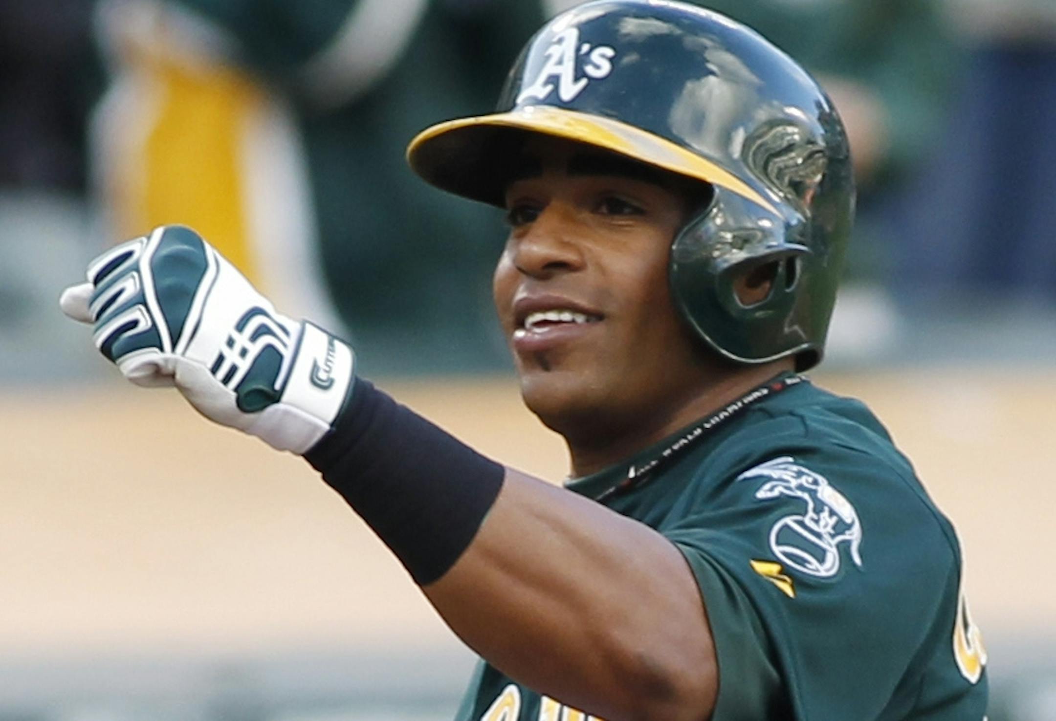 Oakland Athletics' Yoenis Cespedes