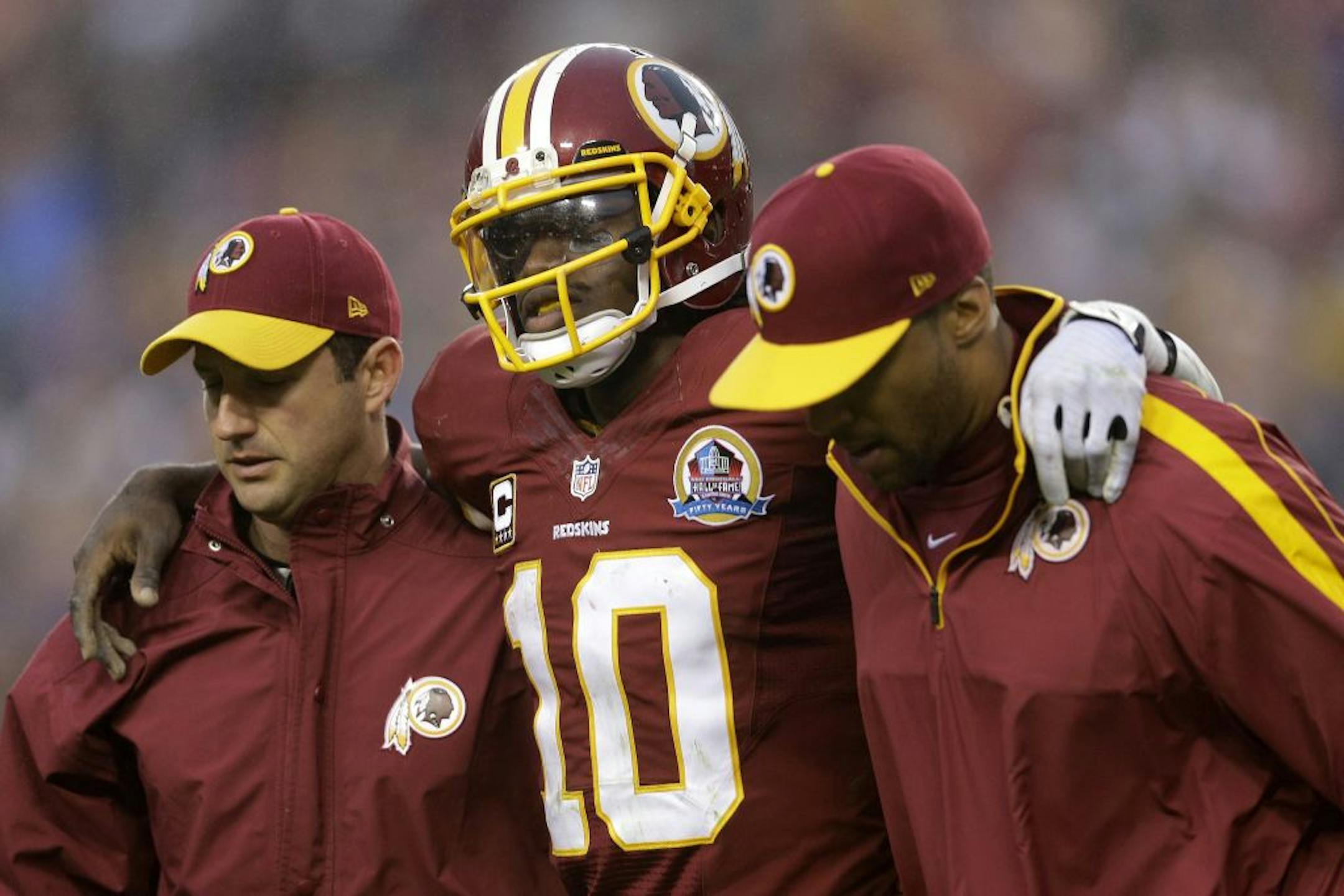 Washington Redskins quarterback Robert Griffin III