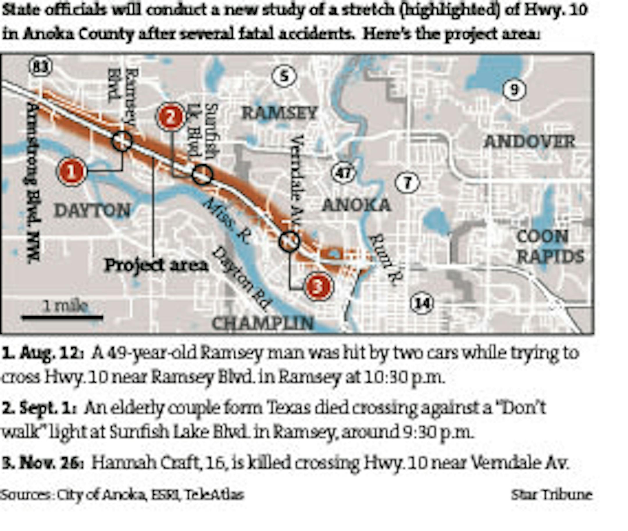 Information provided by the city of Anoka, ESRI and TeleAtlas