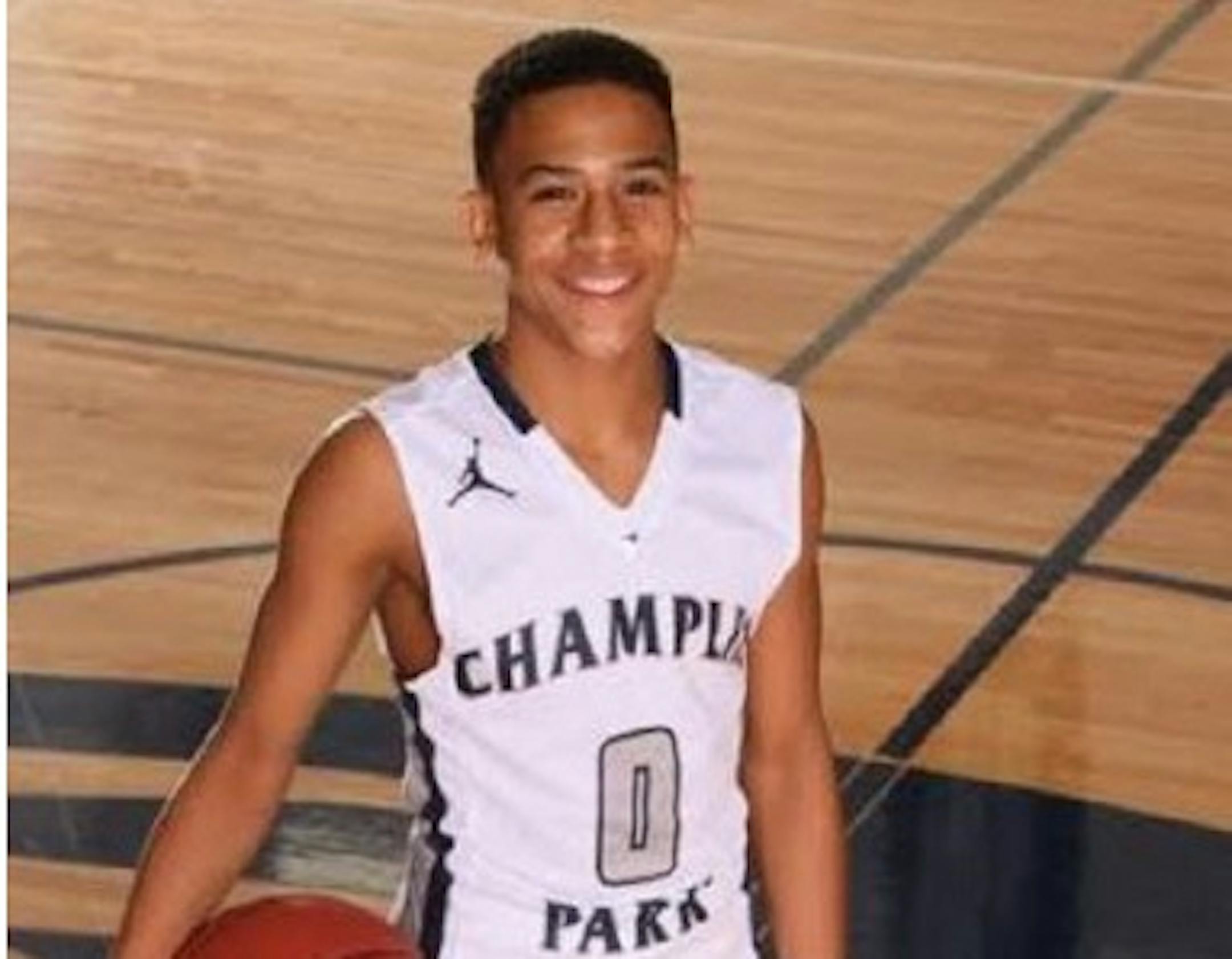 Brian Smith, a 5-foot-6 guard, ranks third on the Champlin Park boys' basketball team in scoring.