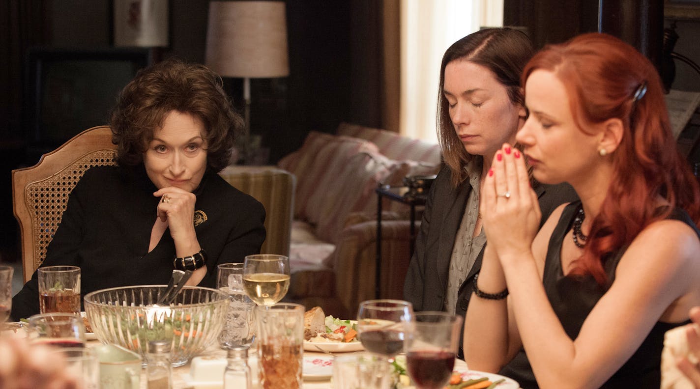 (L-R) MERYL STREEP, JULIANNE NICHOLSON and JULIETTE LEWIS star in AUGUST: OSAGE COUNTY