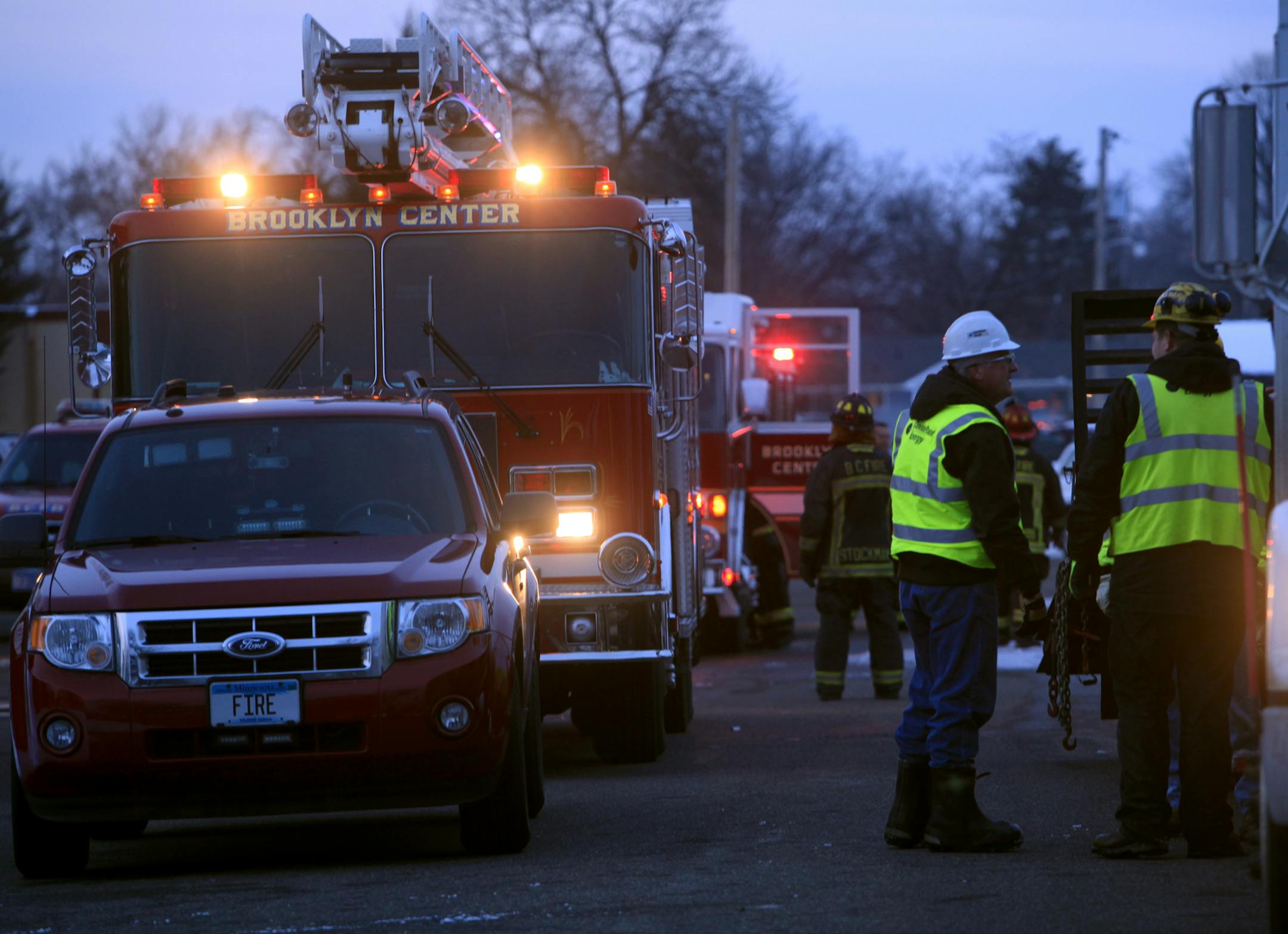 Natural gas blast damages Brookdale Christian Center Daycare in Brooklyn Center, MN on February 26, 2013. ] JOEL KOYAMA•joel koyama@startribune.com