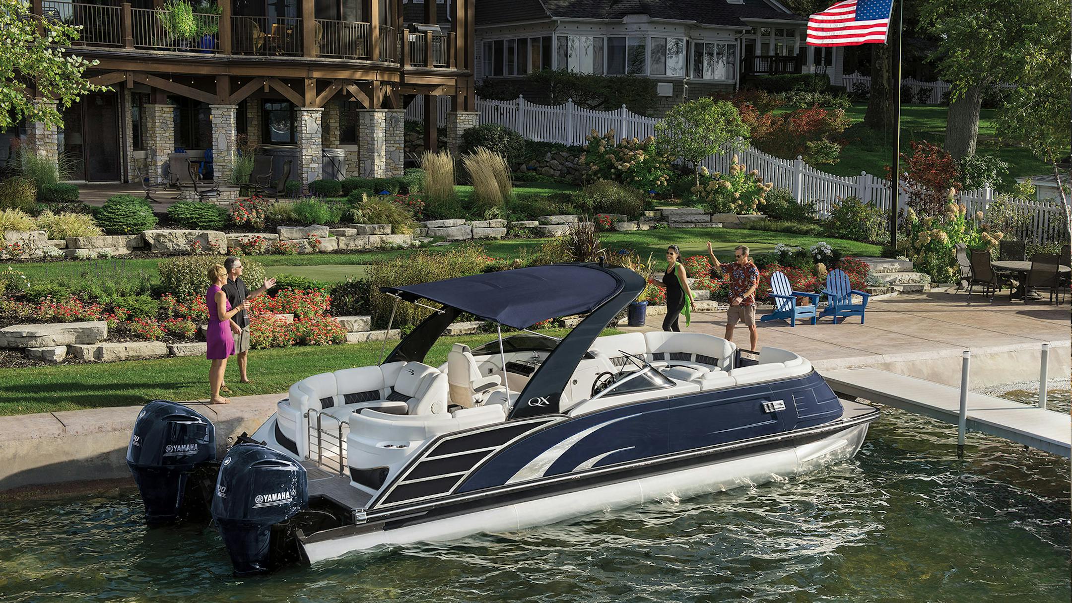 Polaris is buying Boat Holdings, the maker of Bennington pontoons, a model shown here. (Photo provided by Polaris)