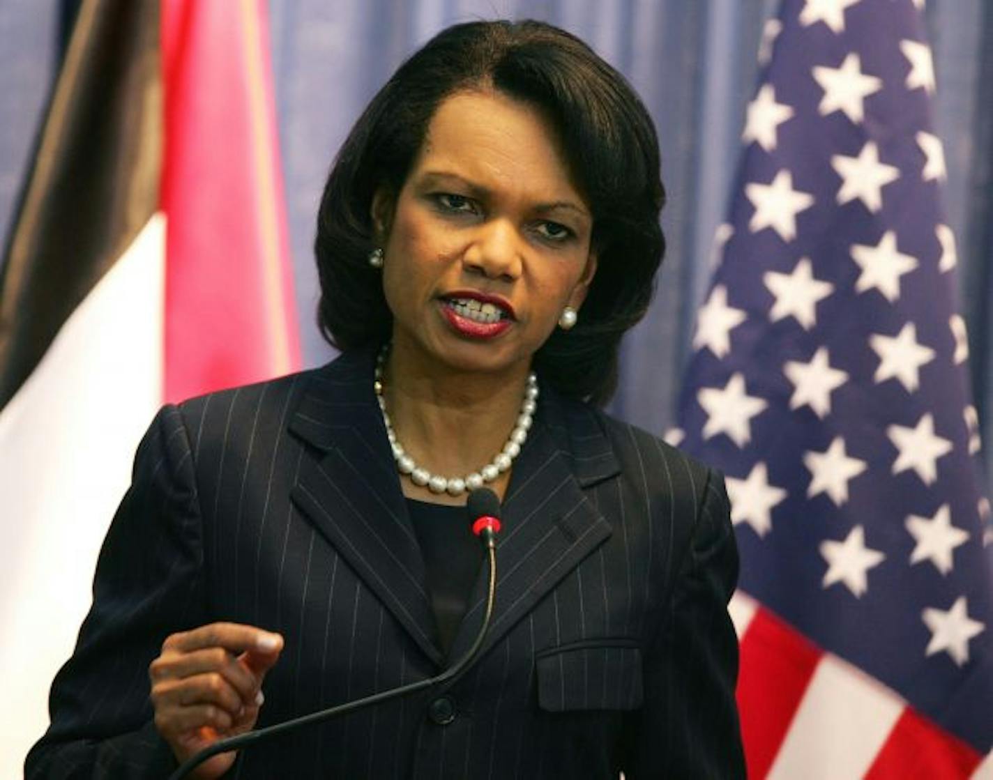 U.S. Secretary of State Condoleezza Rice