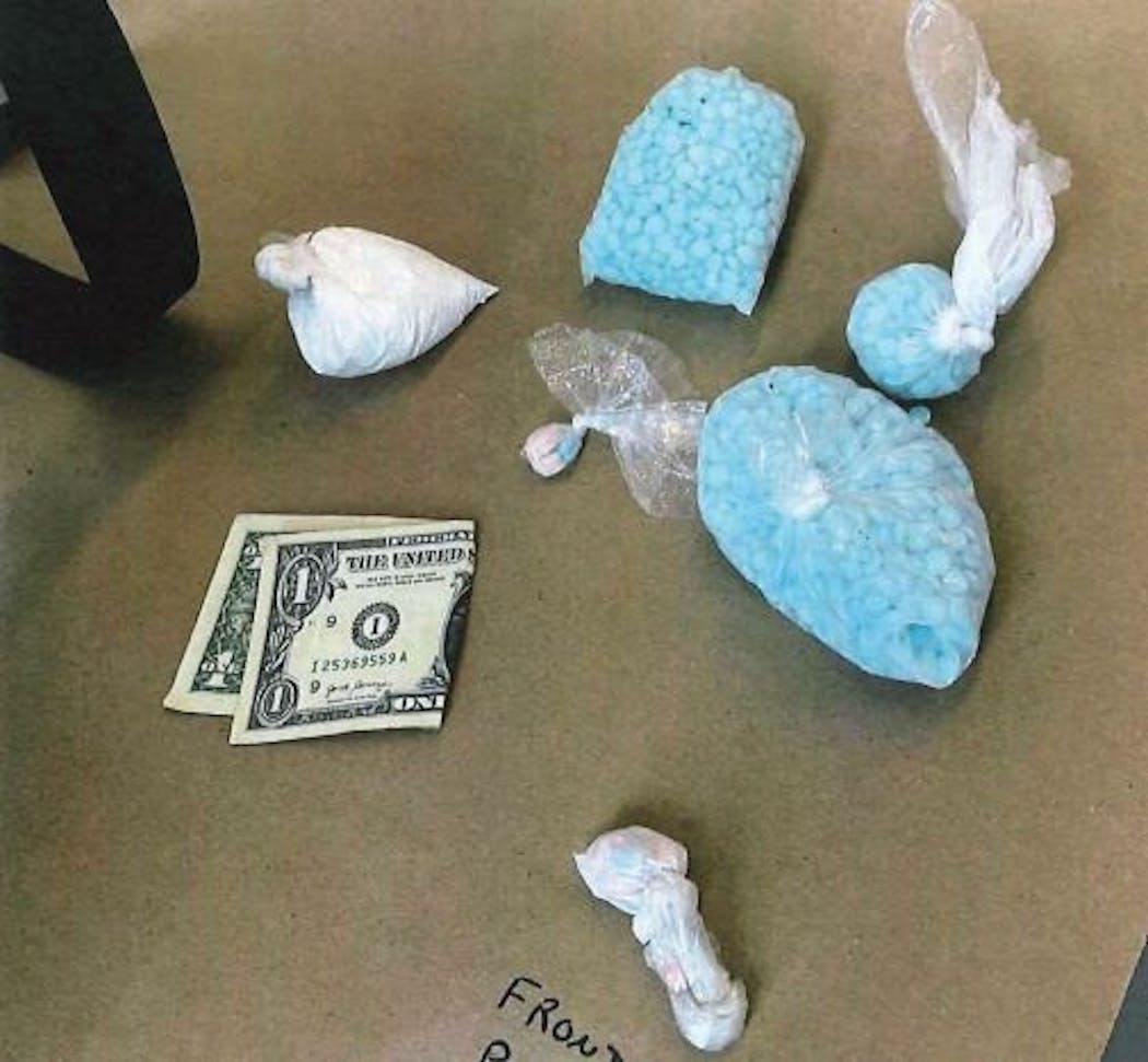 Federal officials say this drug evidence was seized by law enforcement from the SUV that Derrick Thompson was allegedly driving Friday night when he struck a car and killed its five occupants. 