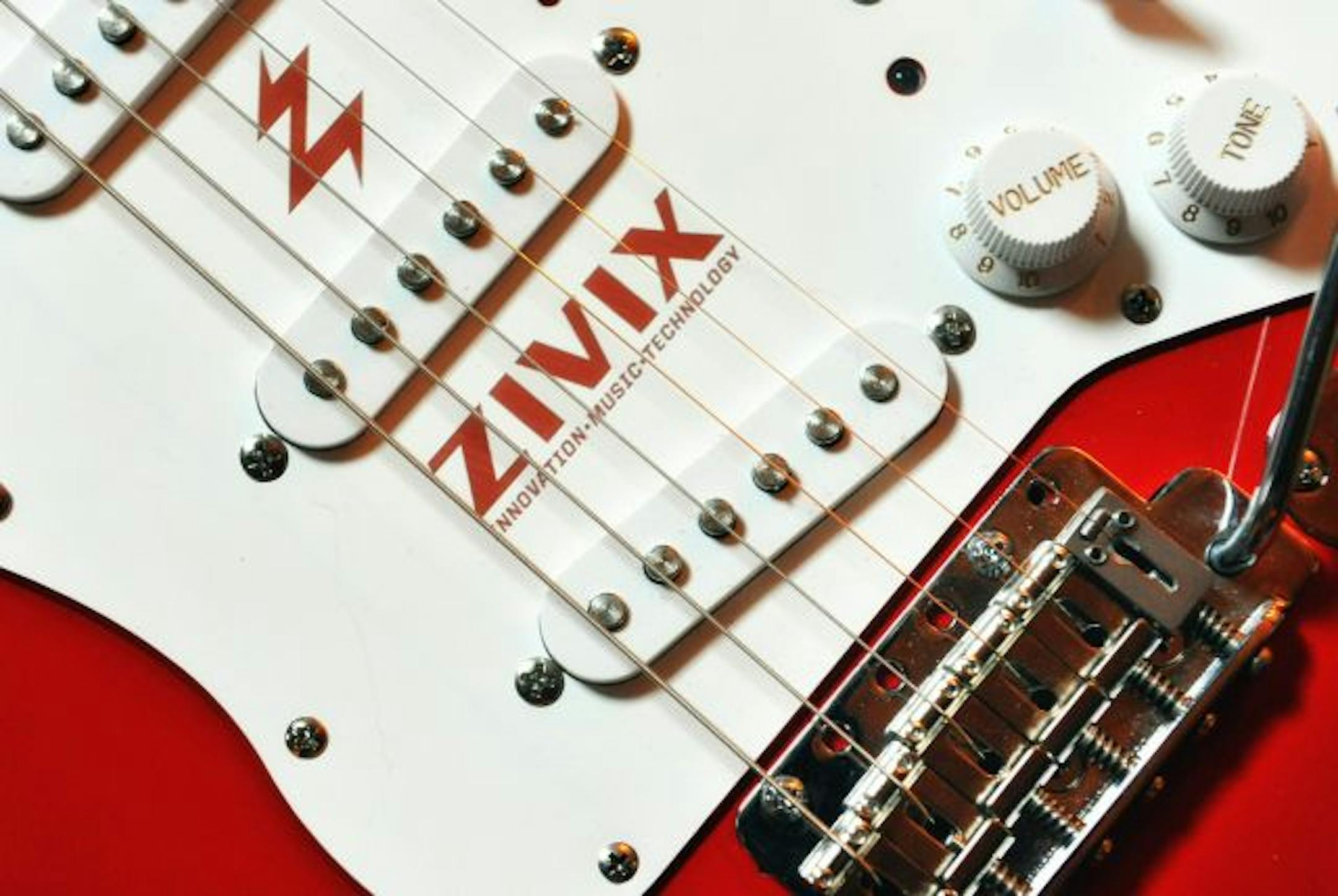 A Zivix Headliner digital guitar.