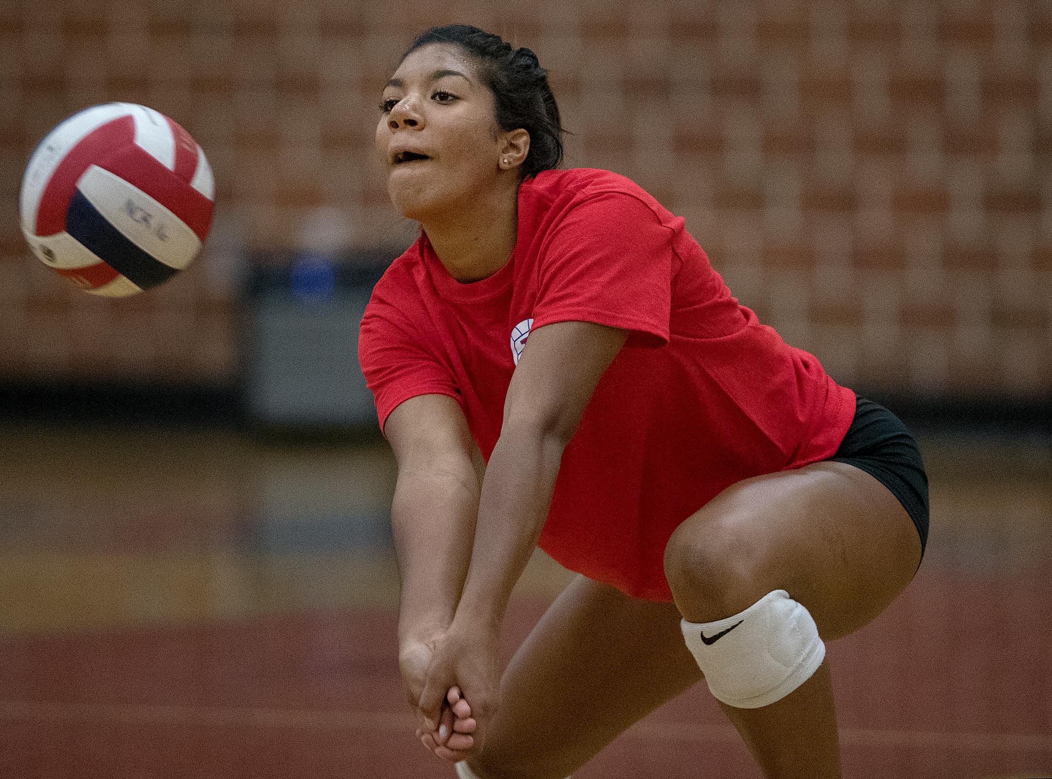 Armstrong's Lauren Clark hopes to lead the Falcons back to the state tournament after 13 years.