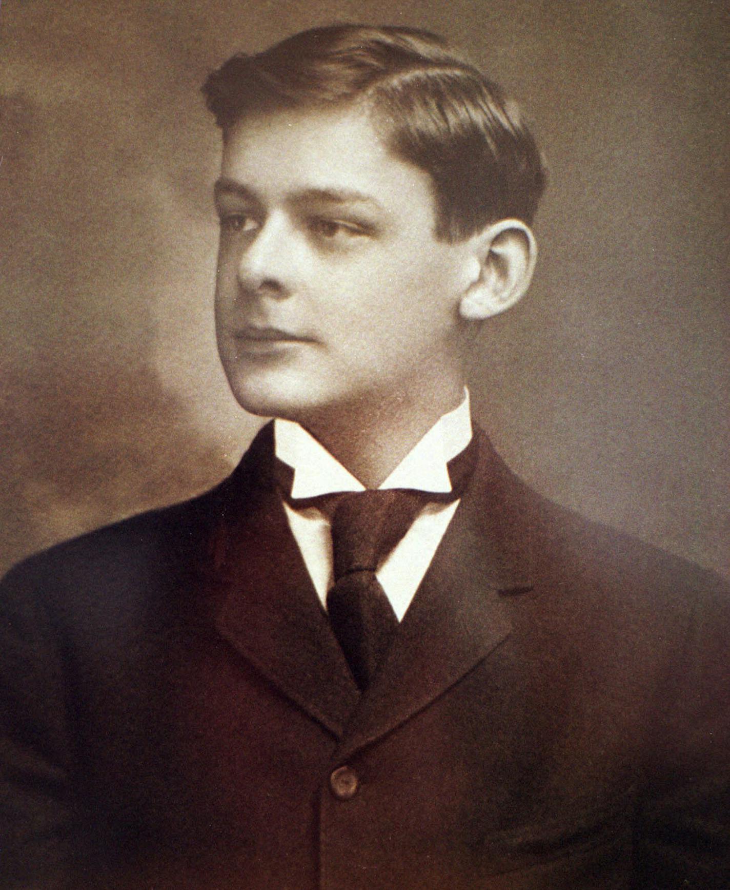 This is a 1898 photo from the Sawyer Free Library in Gloucester, Mass., of American poet T.S. Eliot at age 10. T.S. Eliot is considered the first great modern American poet. Hordes of tourists came to Gloucester this summer to see the working-class bars, the fishing fleet and the 19th-century buildings featured in Sebastian Junger's best-selling book, ``The Perfect Storm,'' which details the last voyage of a doomed fishing vessel. Decades before Junger wrote about the fishermen lost in the 1991