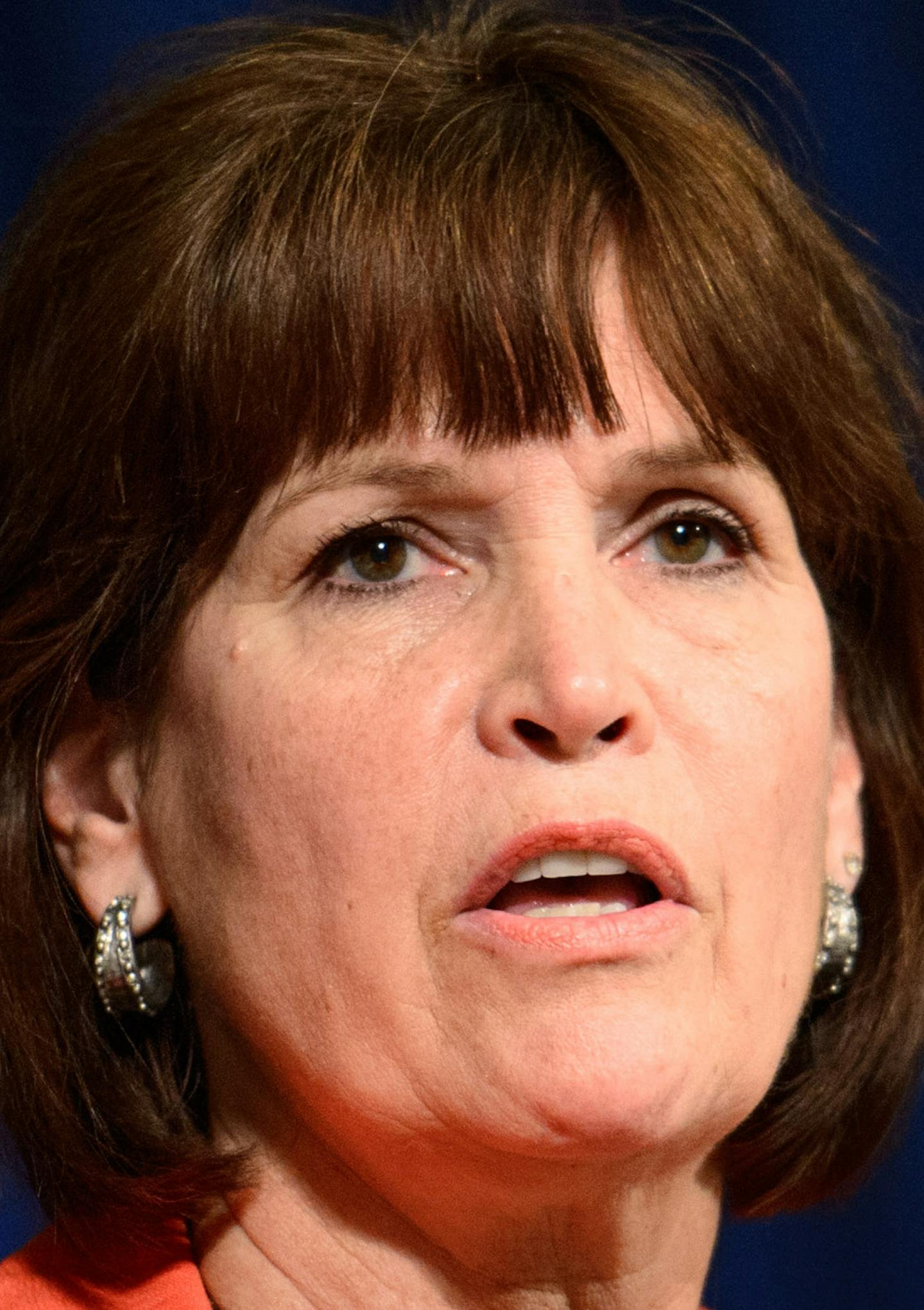 Congresswoman Betty McCollum spoke at the Minnesota AFL-CIO annual convention in St. Paul. ] Monday, September 22, 2014 GLEN STUBBE * gstubbe@startribune.com