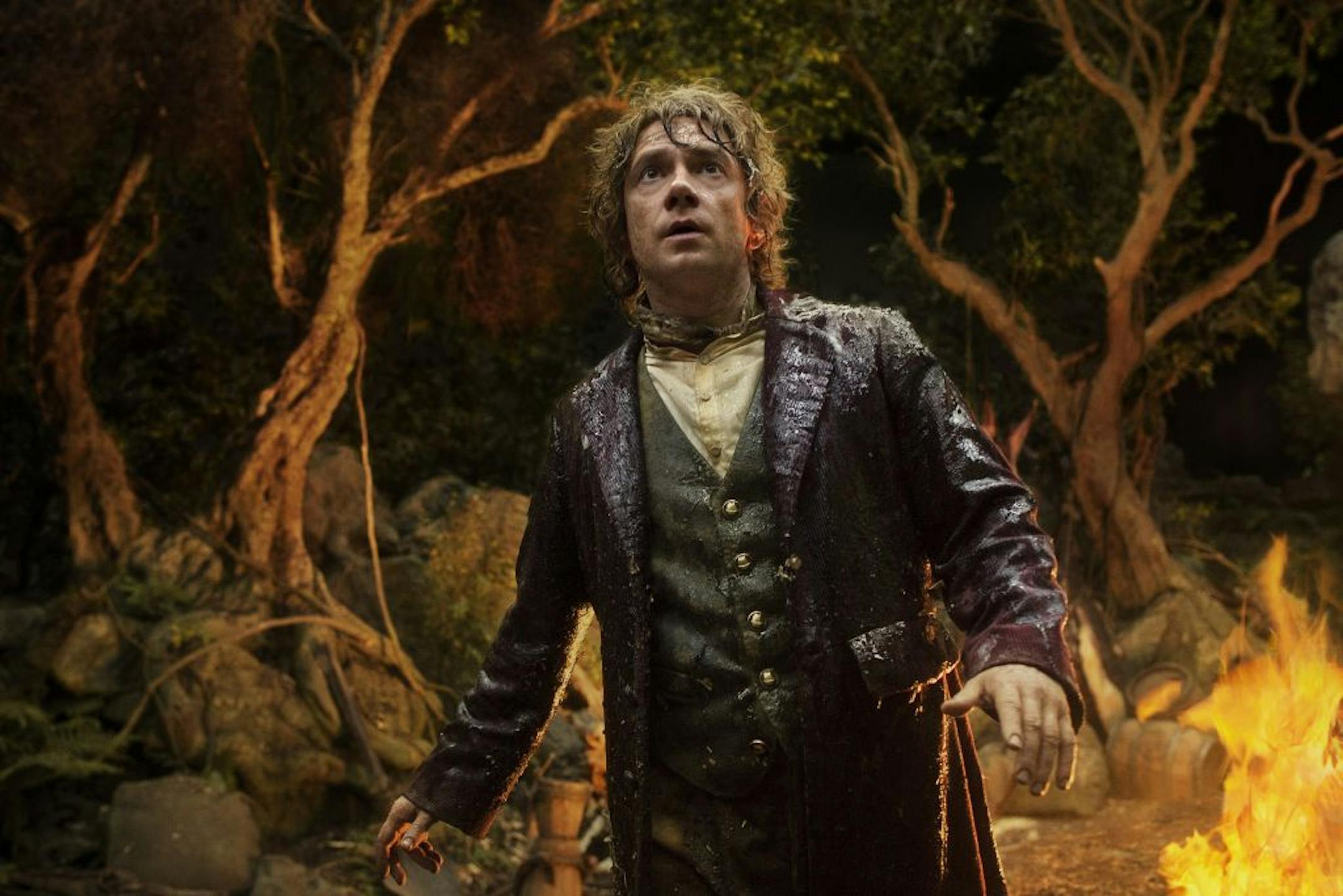 MARTIN FREEMAN as Bilbo Baggins in New Line Cinema's and MGM's fantasy adventure "THE HOBBIT: AN UNEXPECTED JOURNEY," a Warner Bros. Pictures release.