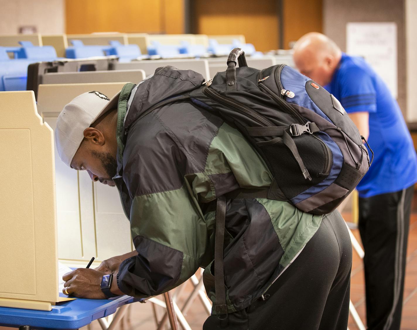 Early voting at the Hennepin County Government Center in downtown Minneapolis on Friday, September 21, 2018.