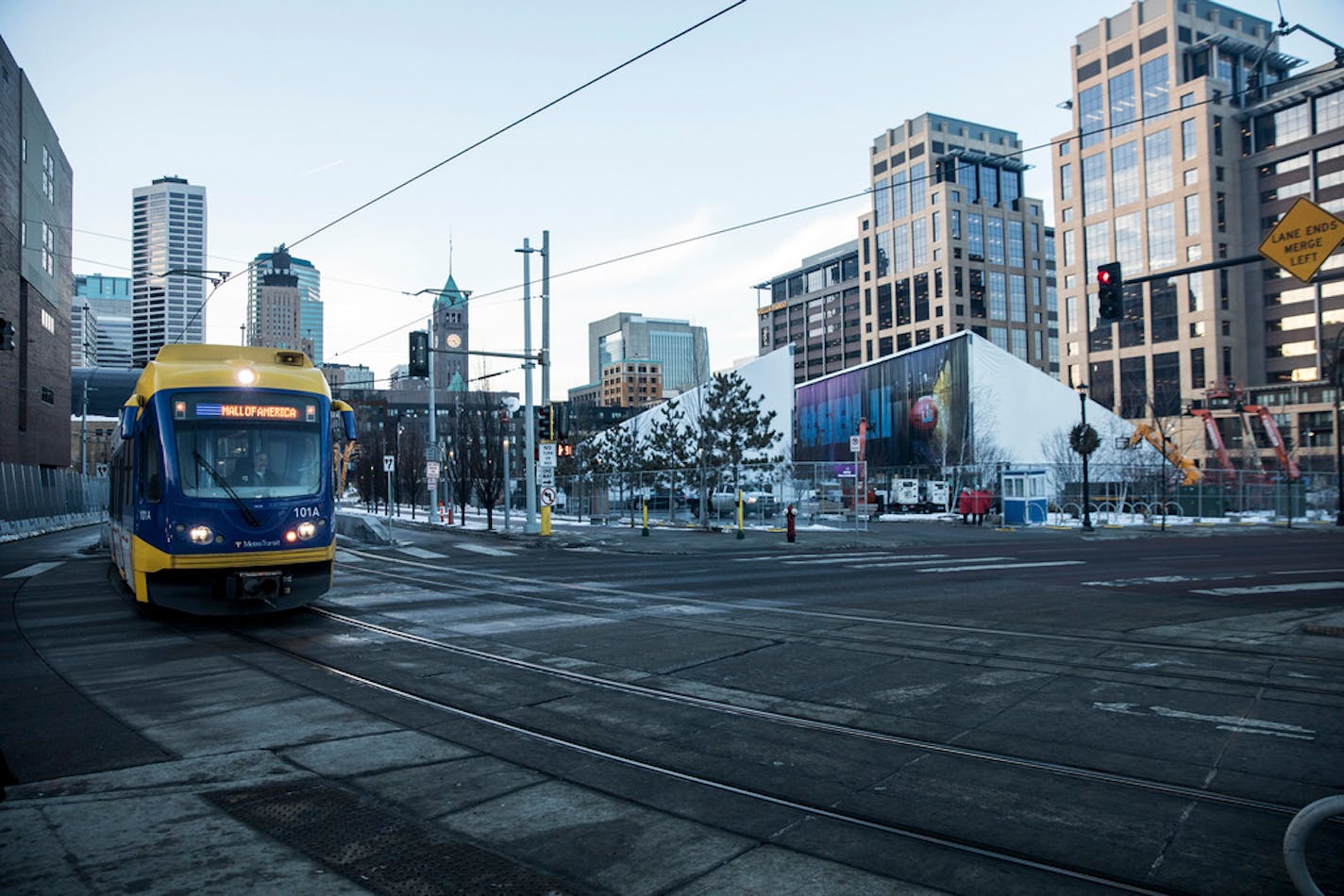 Police spokesman Garrett Parten said criminal activity has increased in recent years in the areas surrounding U.S. Bank Stadium, concentrated primarily around the light-rail station and an open-air parking ramp across the street.