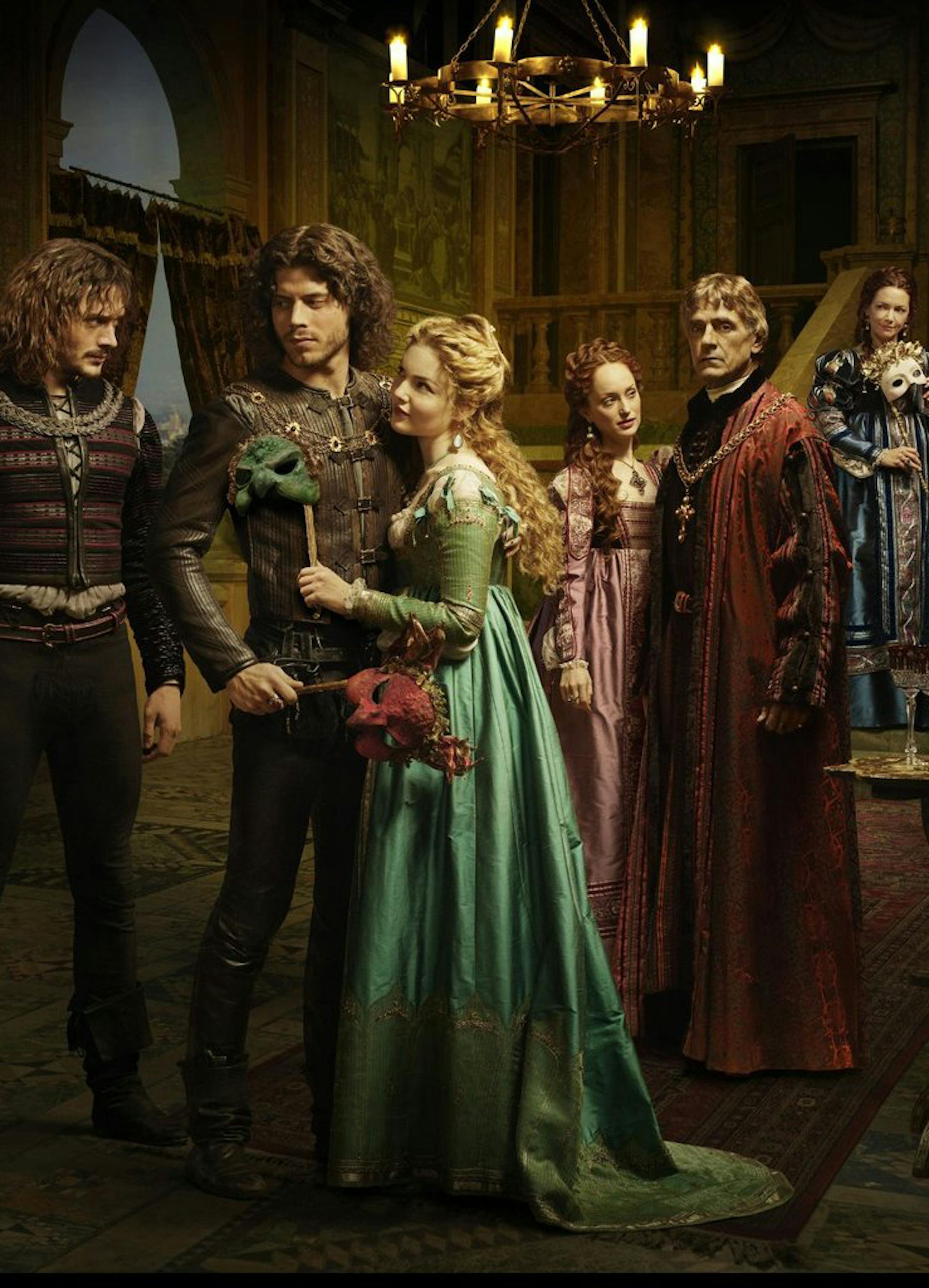 The cast of The Borgias on Showtime